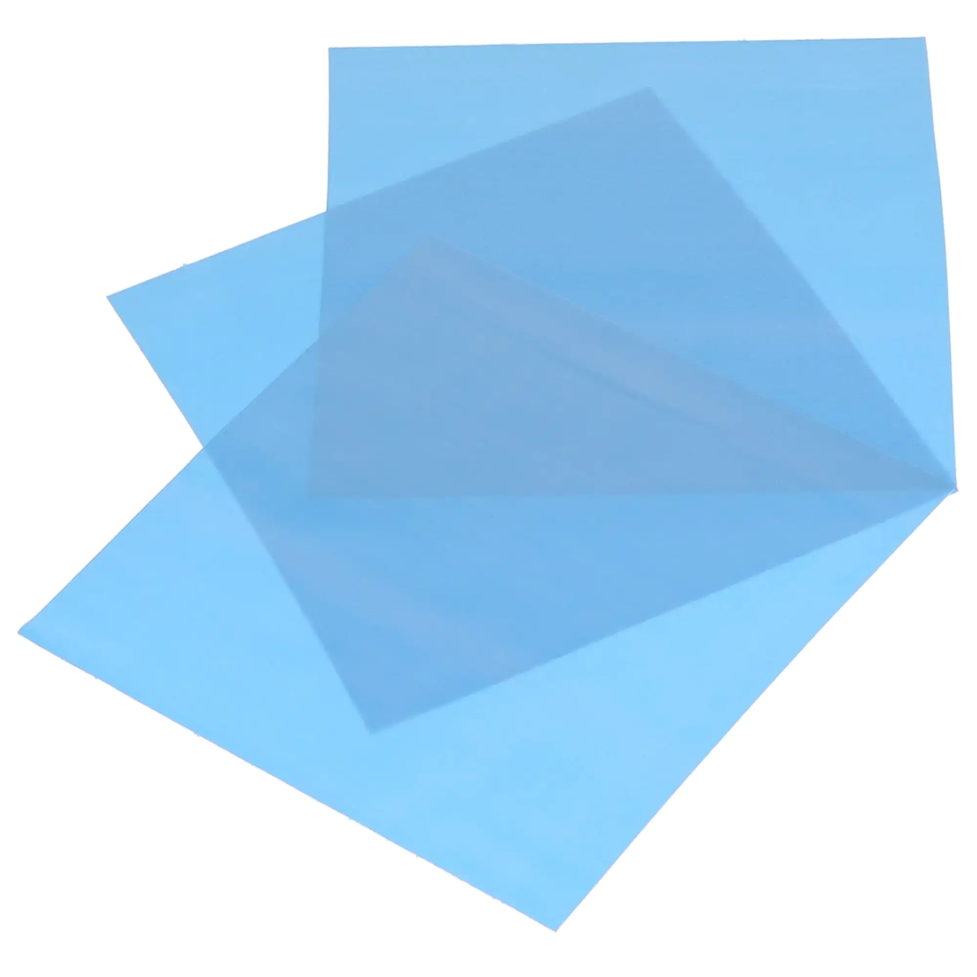 Isodam Non-Latex Polyisoprene Dental Dam, Heavy, 5" x 5", Light Blue, 100/Box, ISO02300510 thumbnail 3