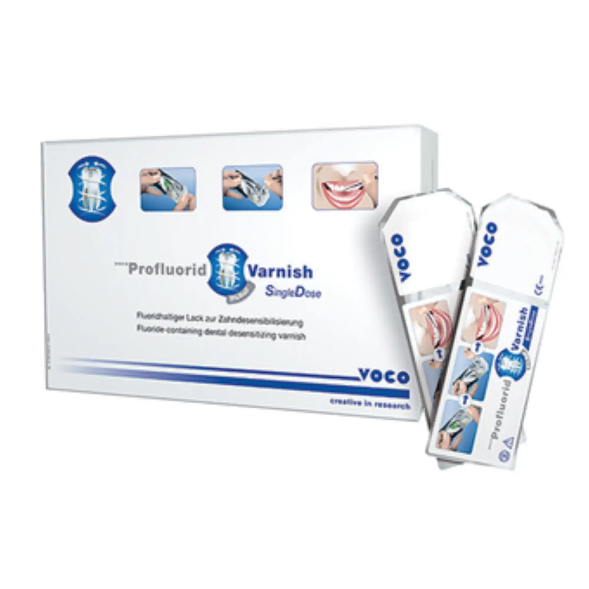 VOCO Profluorid 5% Sodium Fluoride Varnish, Single Dose, Bubble Gum, 0.4 mL, 200/Pack, 2239 thumbnail 9