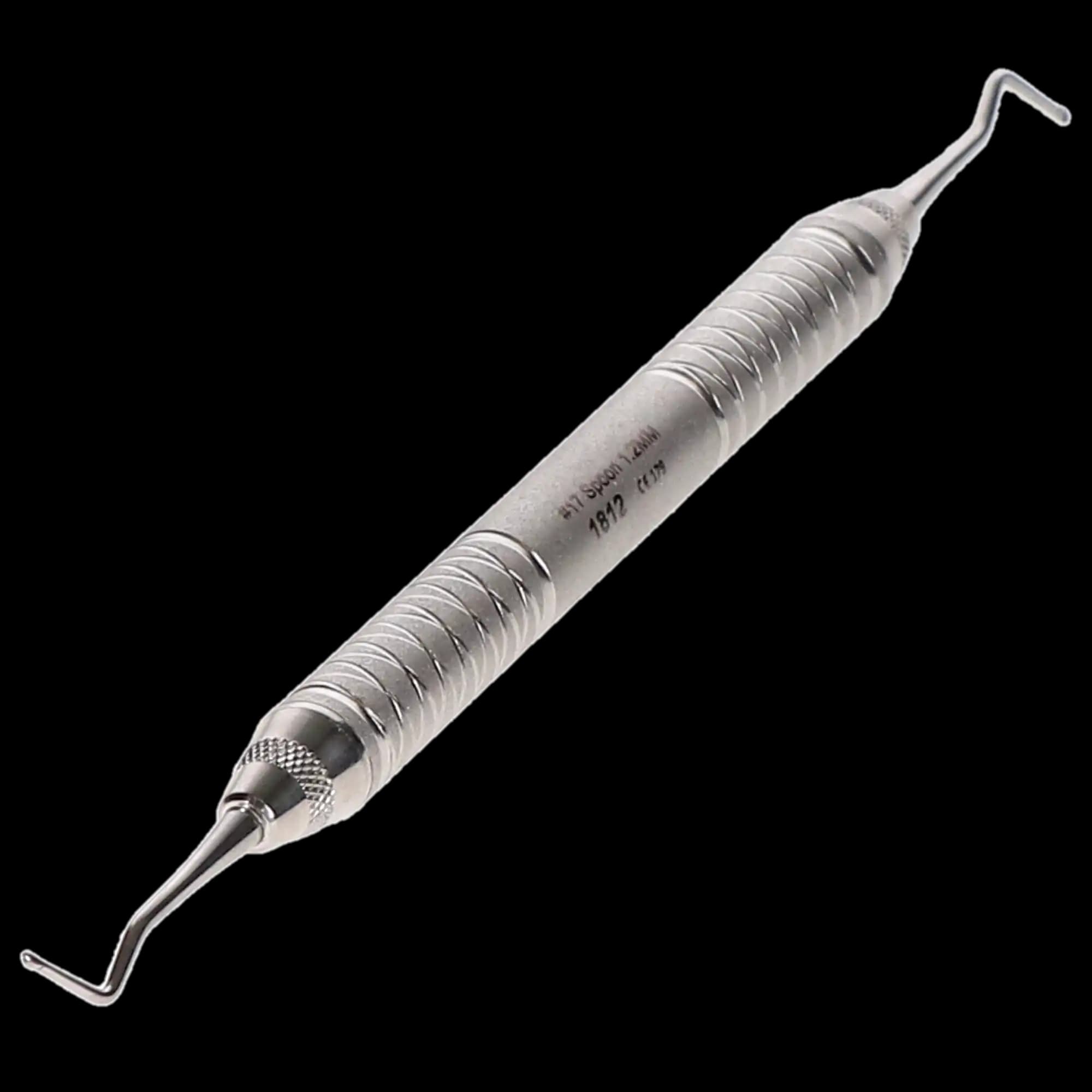 HiTeck Medical Instruments #17 Spoon Excavator, 1.2mm Tip, 1812 - #17 Spoon, 1.2MM Excavator, 1812 - Image 1