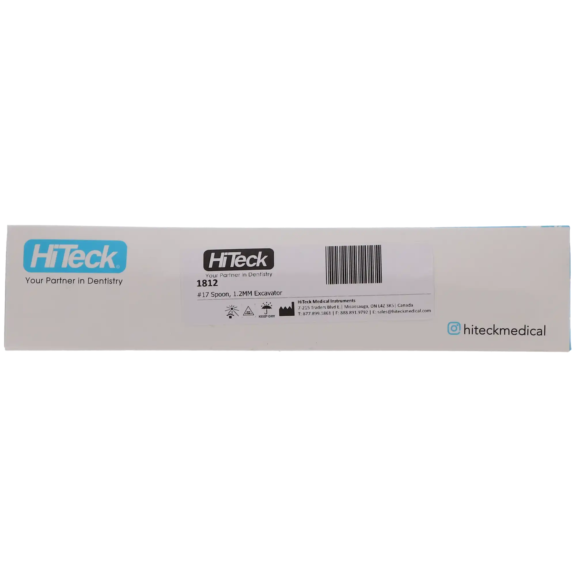 HiTeck Medical Instruments #17 Spoon Excavator, 1.2mm Tip, 1812 thumbnail 4