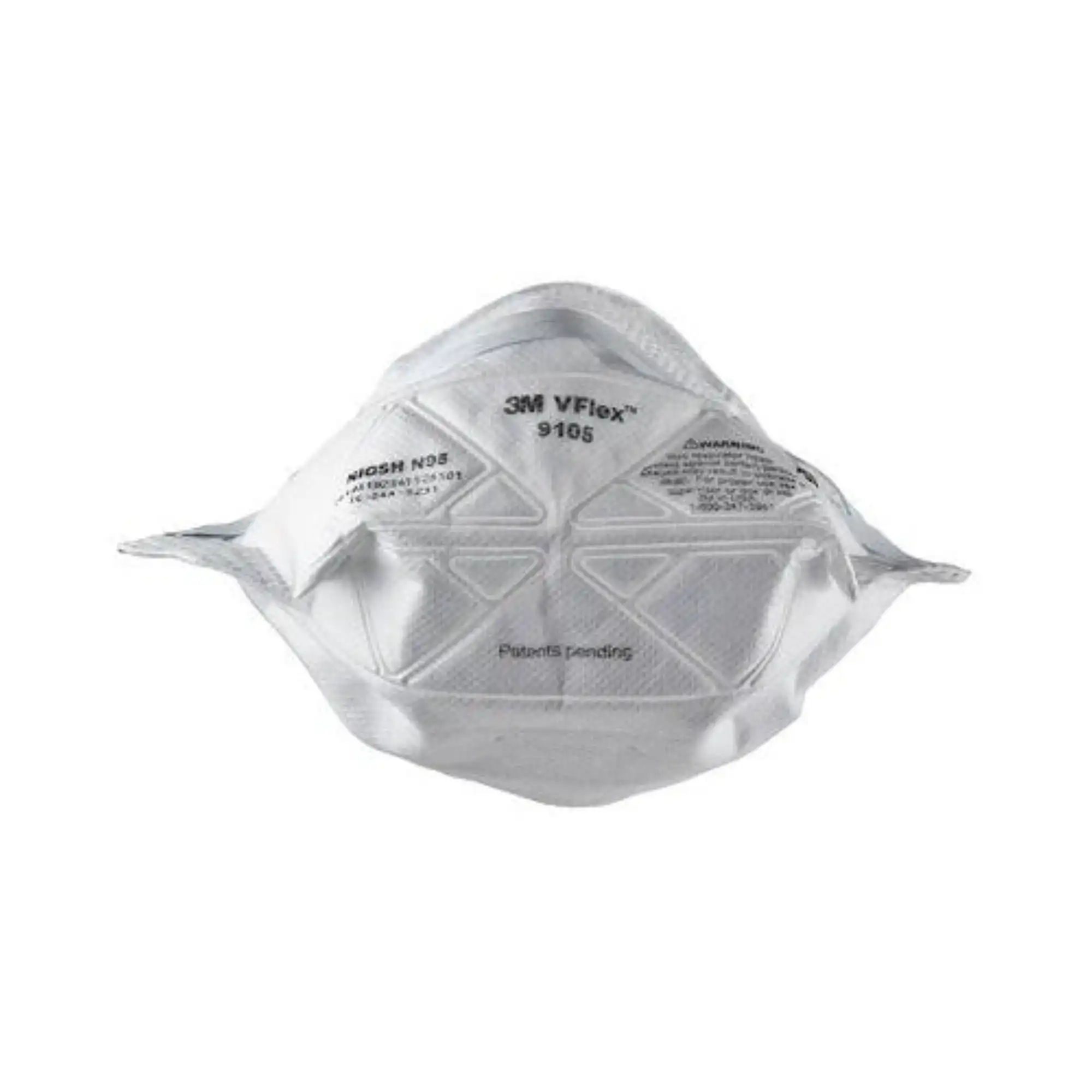 3M VFlex N95 Particulate Respirator Mask 9105, 50/Box - N95 Particulate Respirator Masks, Vflex, 50/Pk - Image 1