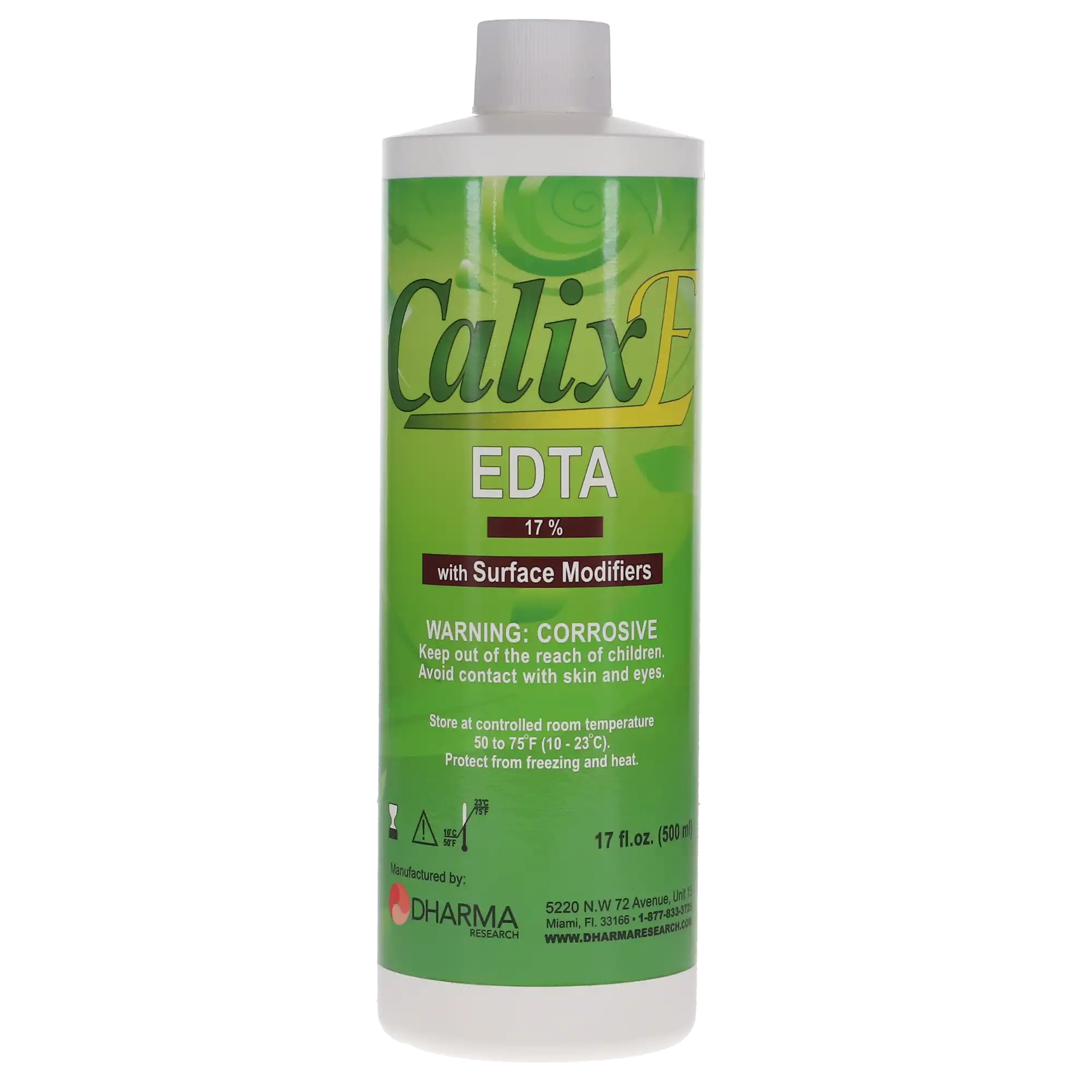 Calix-E 17% EDTA Endodontic Irrigation Solution with Surface Modifiers, 500 mL Bottle, 28-00021 thumbnail 4