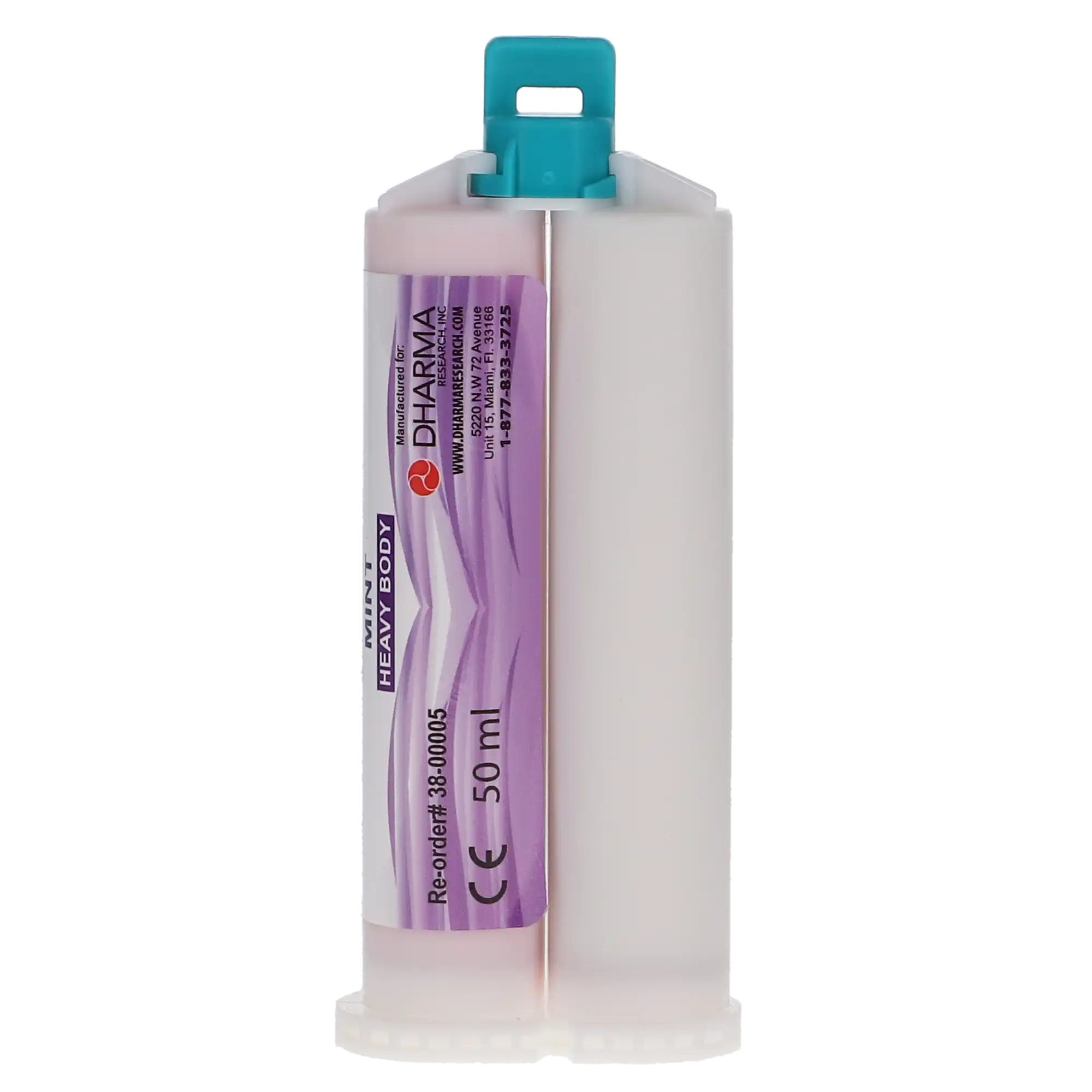 Dharma Research Enthus VPS Heavy Body, Regular Set, Spearmint, 4 x 50ml Cartridges thumbnail 3