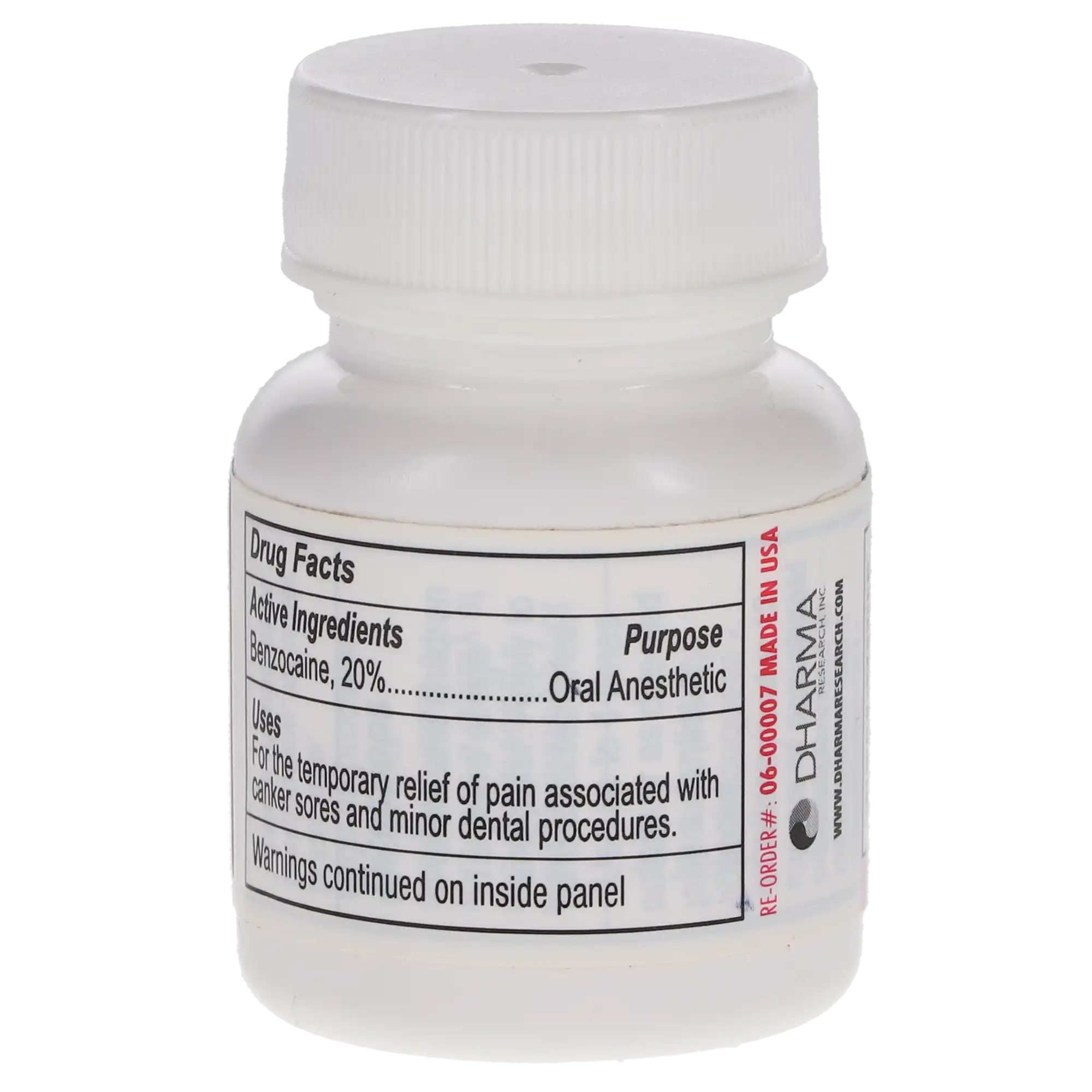 Dharma Research Iolite Topical Anesthetic Gel, 20% Benzocaine, Strawberry Shortcake, 1.12 oz Jar, 1/Pk thumbnail 2