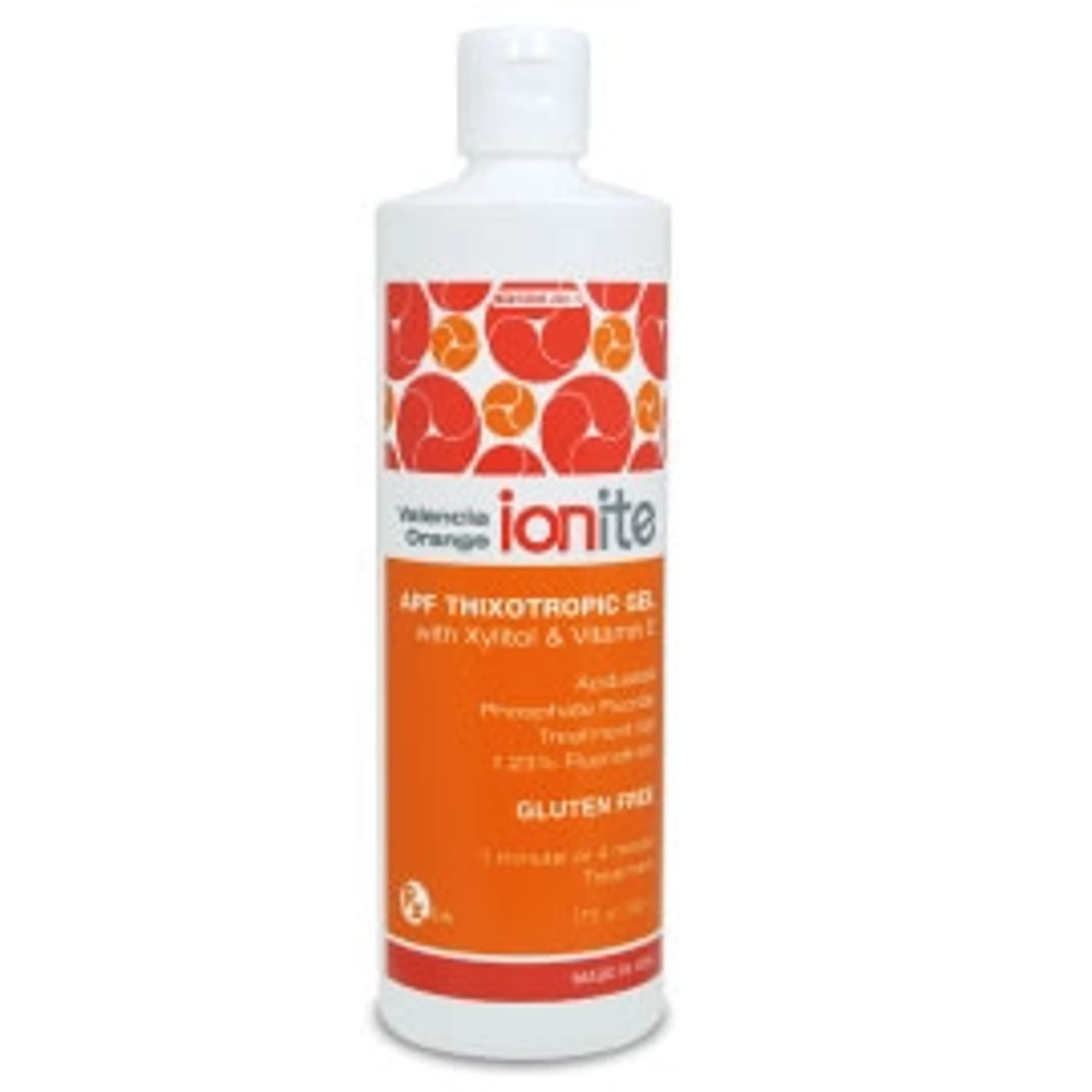 Dharma Research Ionite APF Gel, Valencia Orange, 1.23%, 500ml Bottle, 56-00005 - Dharma Research - Ionite APF Gel Valencia Orange, 500ml, 56-00005 - Image 1