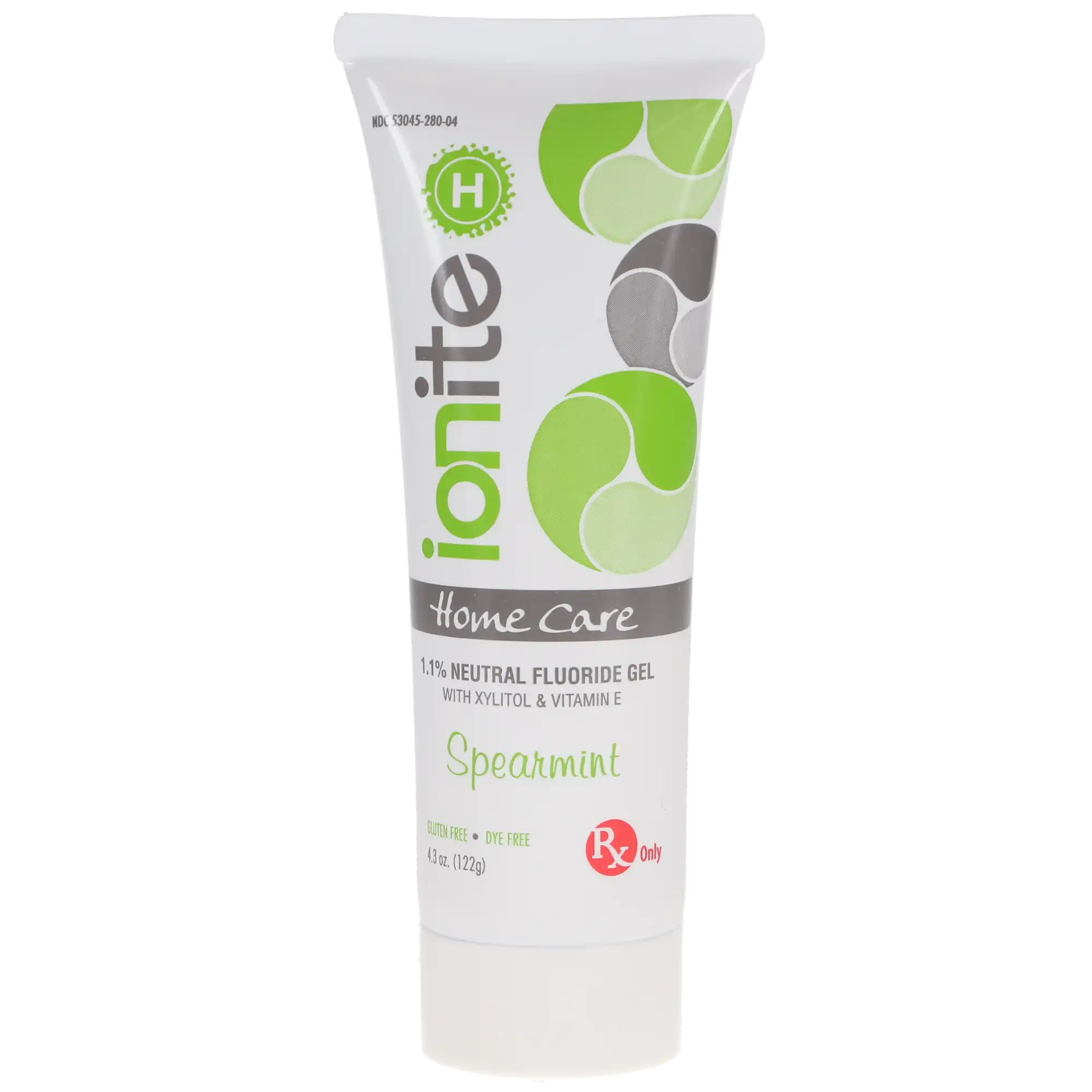 Ionite-H Home Care Prescription Fluoride Toothpaste, 1.1% NaF (5000 ppm), Spearmint, 4.3 oz Tube, 56-00140 thumbnail 5