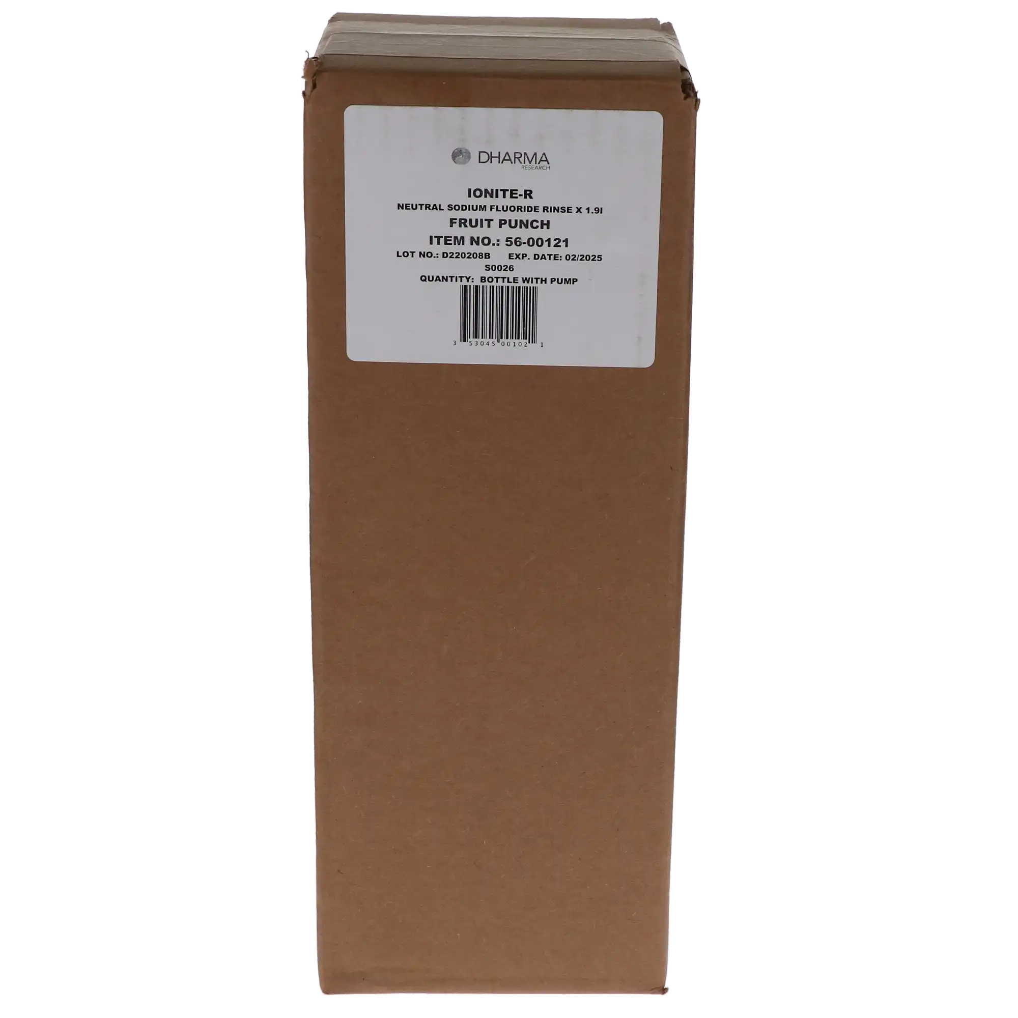Ionite-R Neutral Sodium Fluoride Rinse, 2% Neutral, Fruit Punch, 64 oz (1.9 L) Bottle, 1/Pk, 56-00121 thumbnail 4
