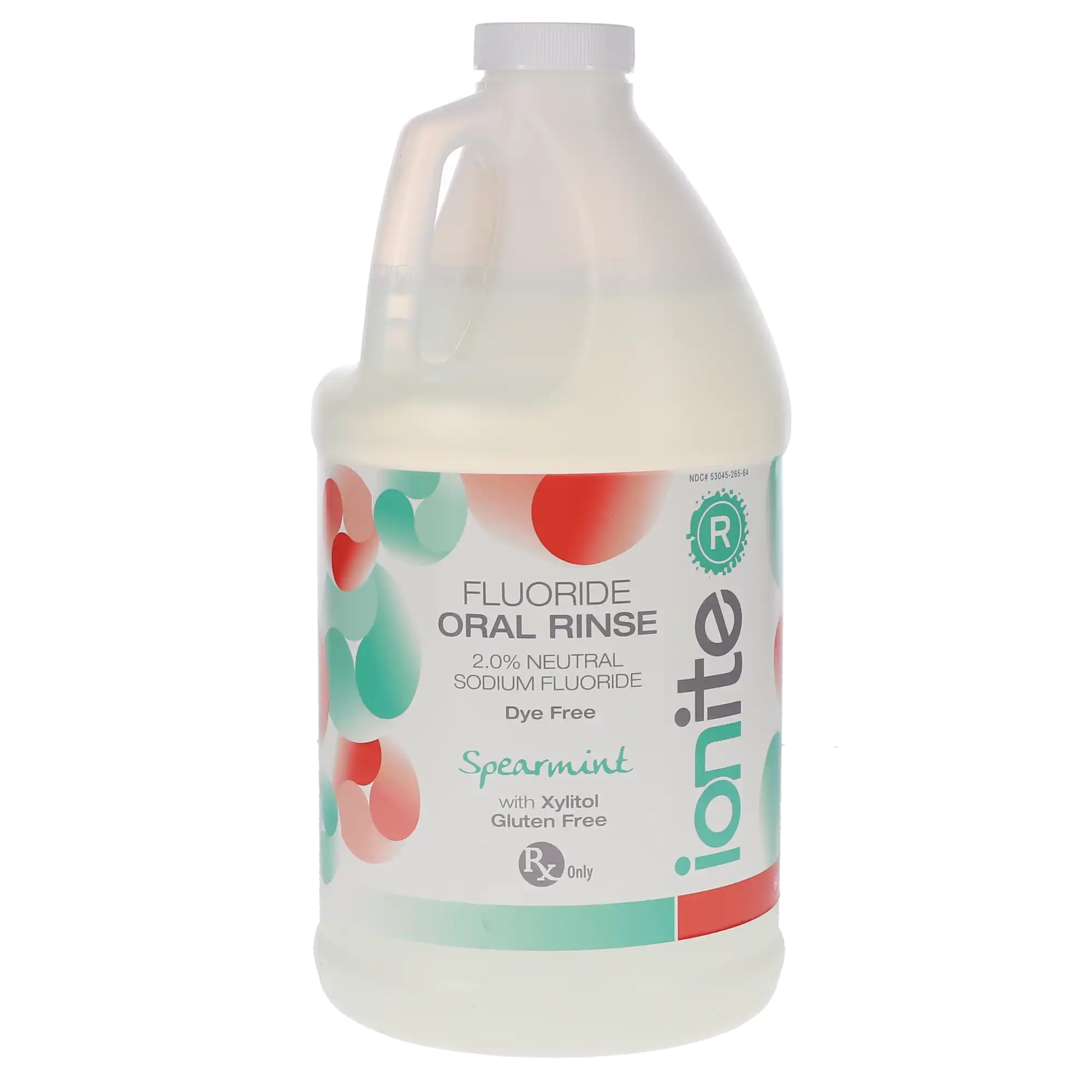 Ionite-R Neutral Sodium Fluoride Rinse, 1.9 L (64 oz), Spearmint, Dye-Free, 1/Bottle, 56-00120 thumbnail 5
