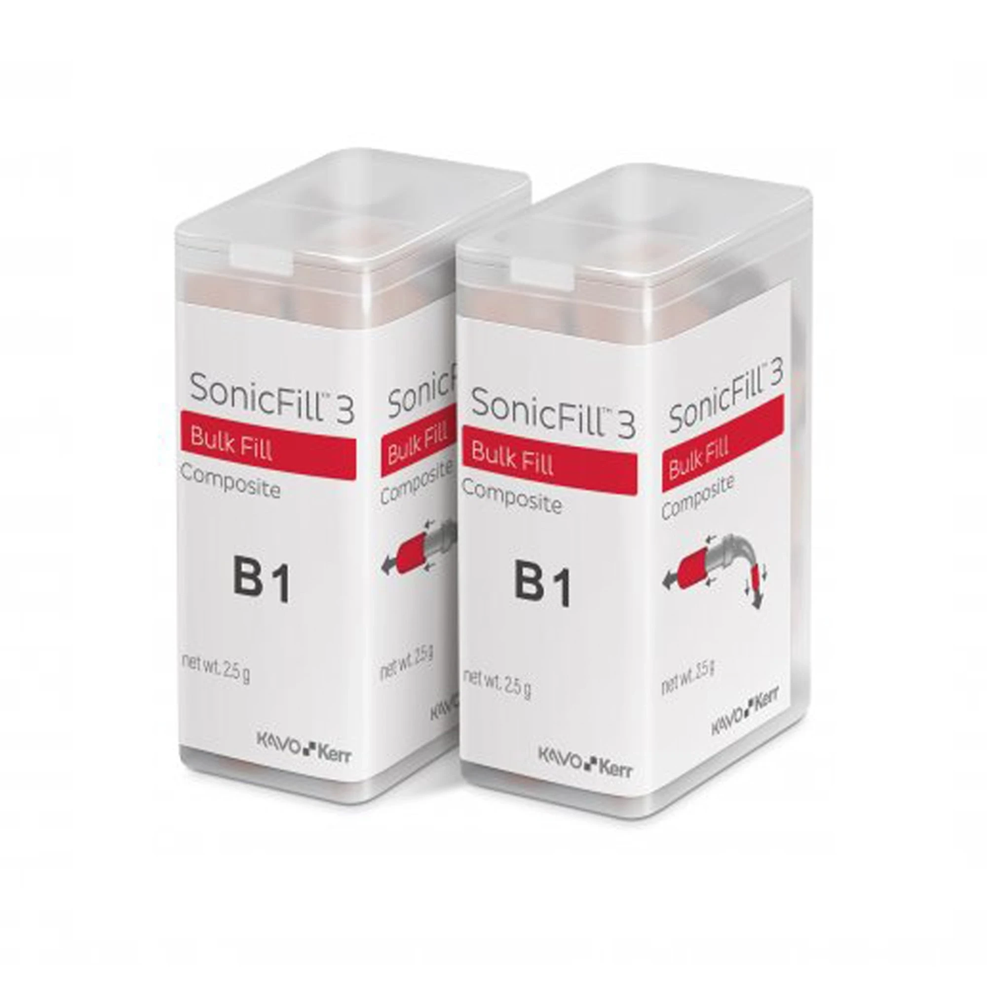 Kerr SonicFill 3 SingleFill Bulk Fill Composite Refill, Shade B1, 20 x 0.25g Unidose Tips, #36714 thumbnail 9