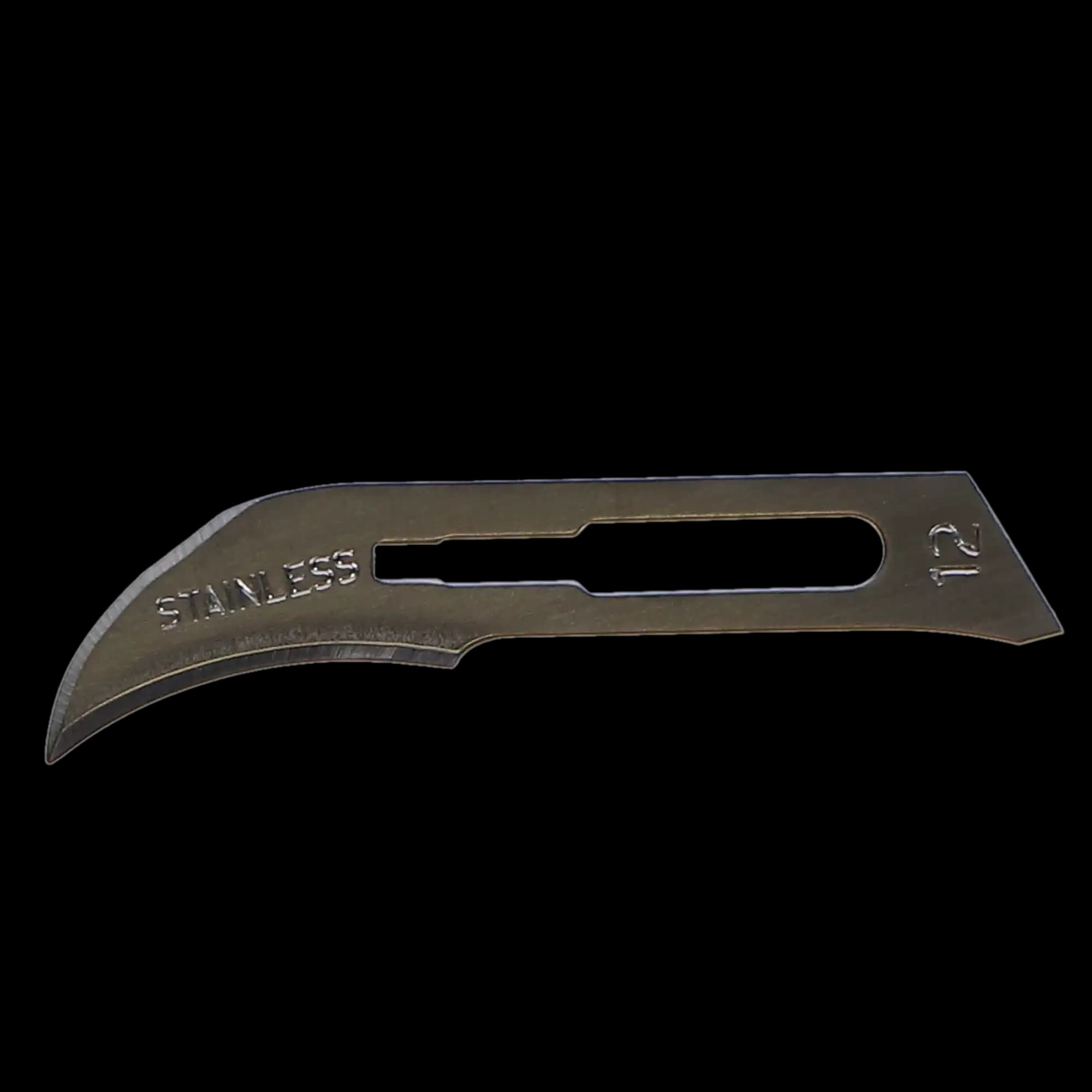 GLASSVAN #12B Sterile Stainless Steel Surgical Blades, Individually Foil-Wrapped, 100/Box, 3001T-12B thumbnail 13