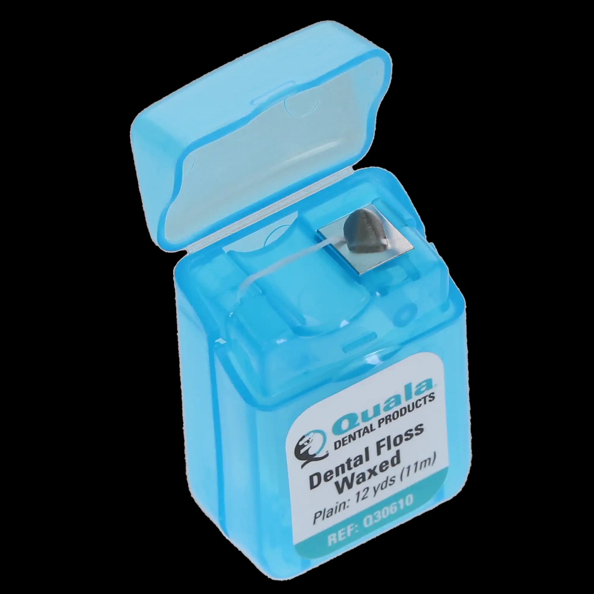 Quala Dental Floss, Nylon, Waxed, Unflavored, 12 yds, 72/Pk, Q30610 - Dental Floss, Nylon, Waxed, Unflavored, 12 yds, 72/Pk, Q30610 - Image 1