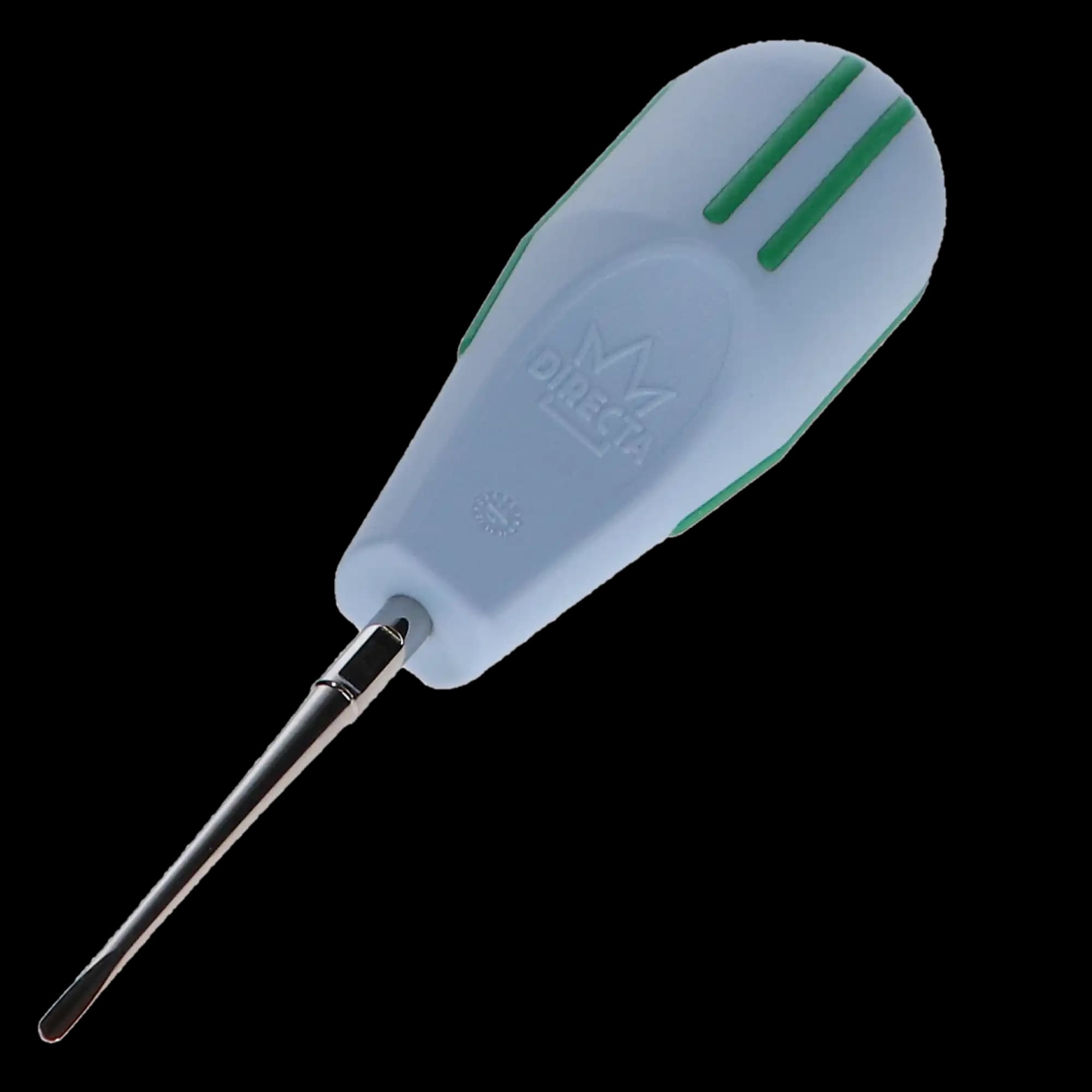 Luxator Short Periotome, 2mm Straight Blade, Dark Green, S2S, 1/Pk, 506358 - Luxator S2S Short Straight (Dk. Green) - Image 1