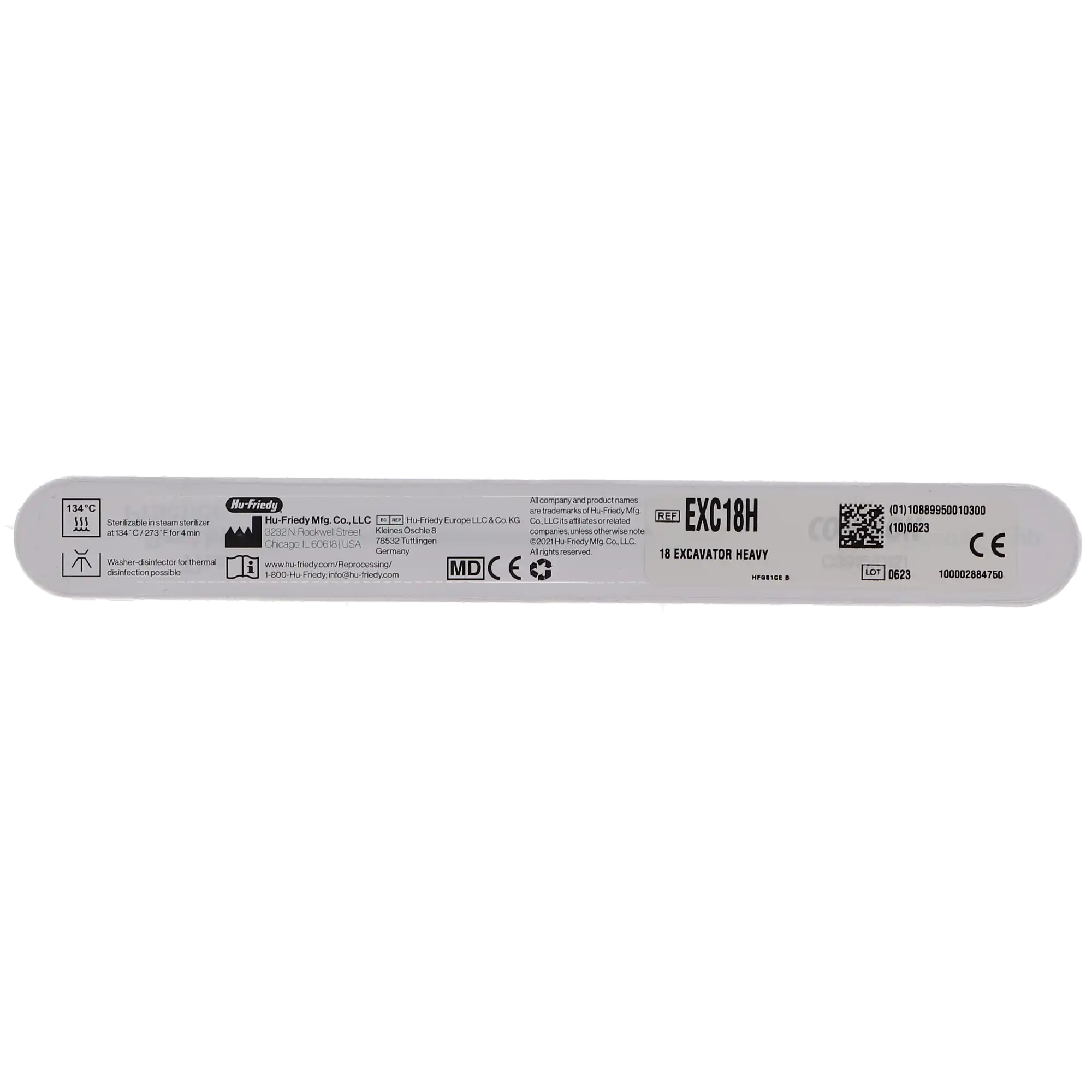 Hu-Friedy Excavator 18 Heavy, #41 Round Handle, 1.5 mm, EXC18H thumbnail 3