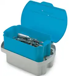 Zirc Steri-Soaker Germicide Instrument Tray, Gray, 1 Gallon Capacity, 13-7/8" x 9-5/8" x 5-1/8", 50Z805I thumbnail 6