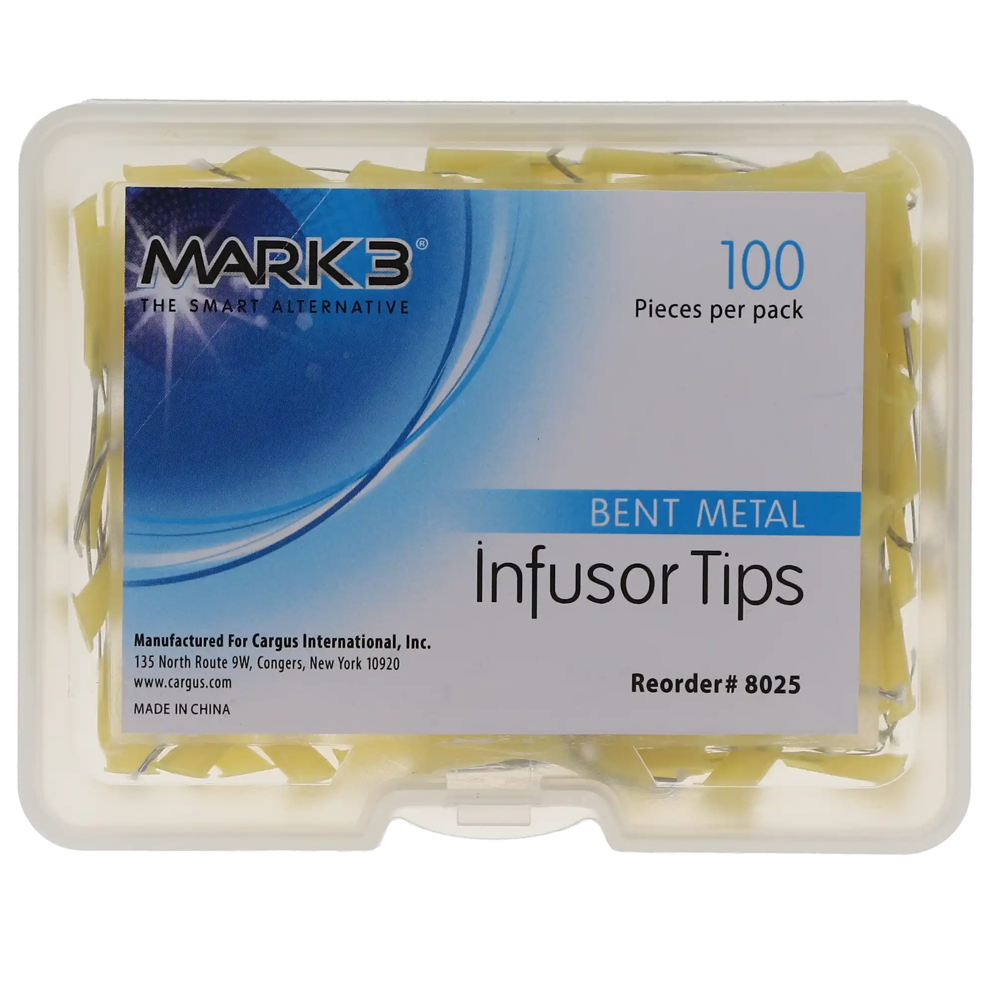 Pac-Dent iFlo Hemo-STAT Hemostatic Infusor Delivery Tips, Pre-Bent, Brush-Padded End, Yellow, 19 Gauge, 100/Pk, 125 thumbnail 8