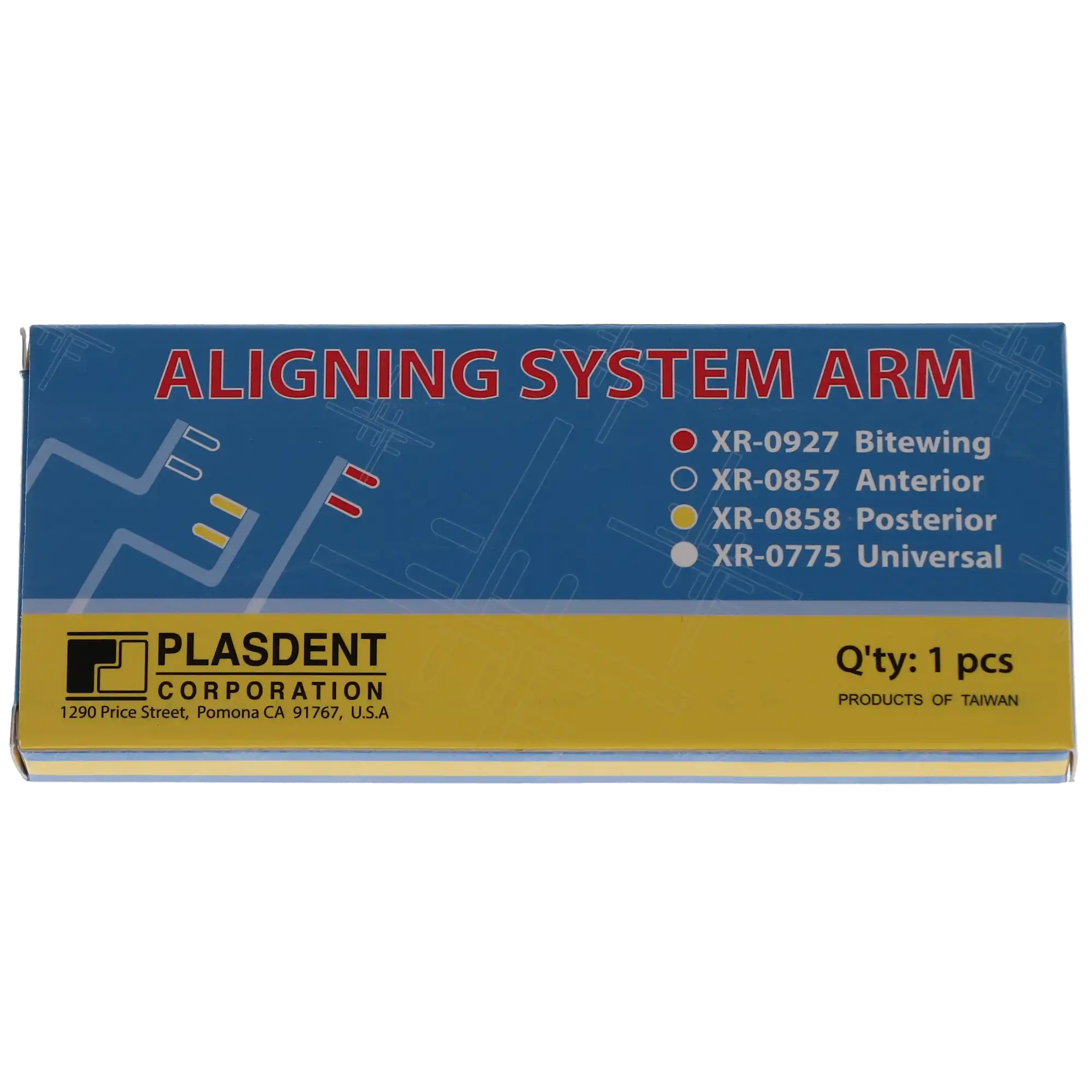 Plasdent Universal X-Ray Positioning Arm, XCP-Style, Color-Coded, Autoclavable, 1/Box, XR-0775 thumbnail 4