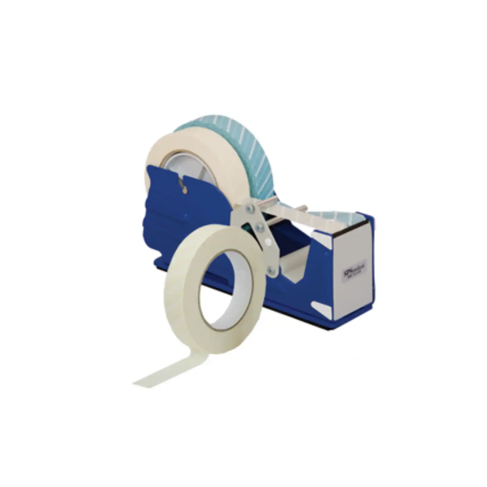 SPS Medical Autoclave Tape Dispenser, 1" Blue, Weighted Base, Holds 2 Rolls, TD-001 - Autoclave Tape Dispenser, 1", Blue, 1/Pk, TD-001 - Image 1