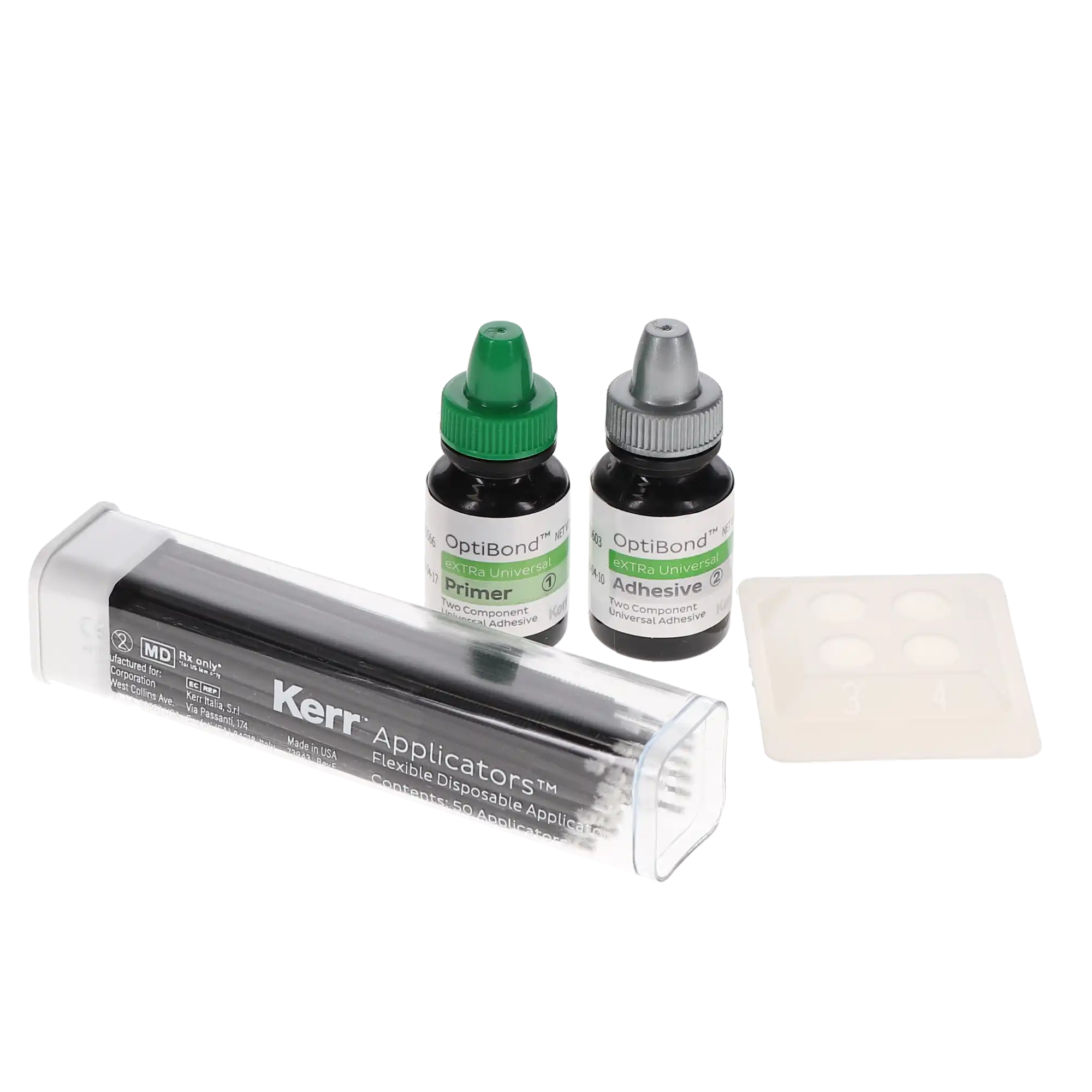 OptiBond eXTRa Universal Two-Component Light-Cure Adhesive Bottle Kit, 5 mL Primer & 5 mL Adhesive, 50 Applicators, 25 Mixing Wells, 36658 thumbnail 9