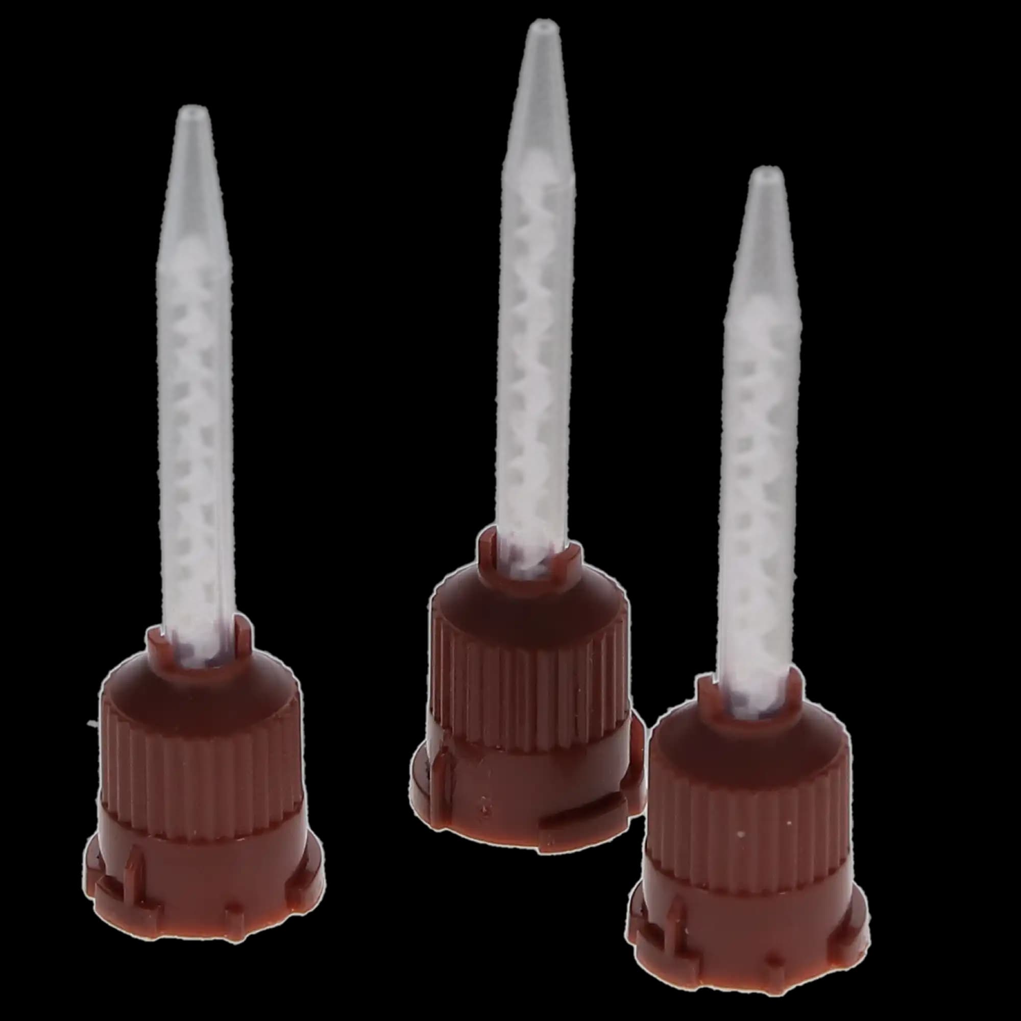 Temporary Cement Mixing Tips, Brown, 25/Pk, 100613 thumbnail 2