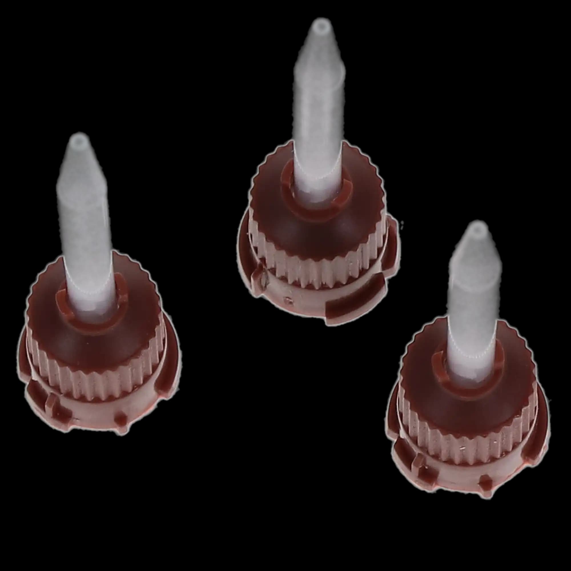 Temporary Cement Mixing Tips, Brown, 25/Pk, 100613 thumbnail 3
