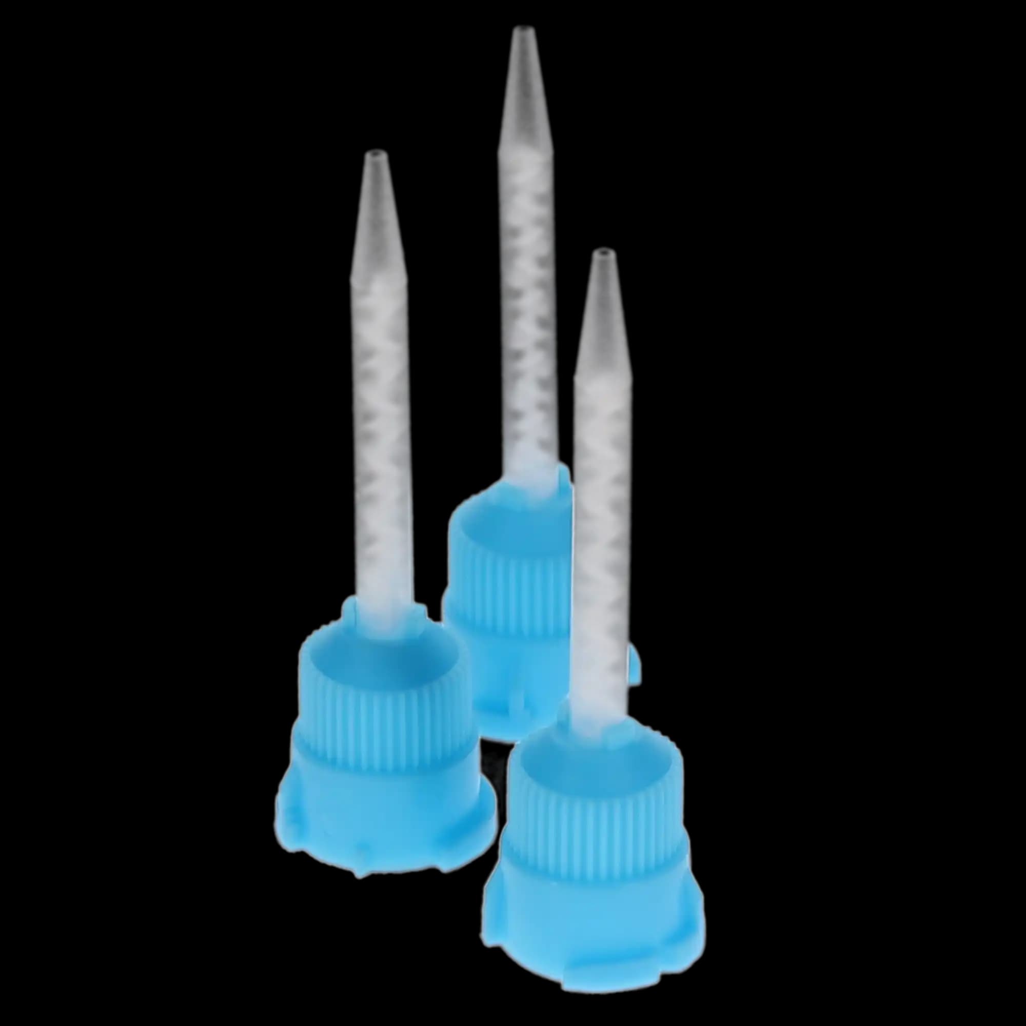 Temporary Crown & Bridge Material T-Style Mixing Tips, Light Blue, 50/Pk, 100616 thumbnail 3