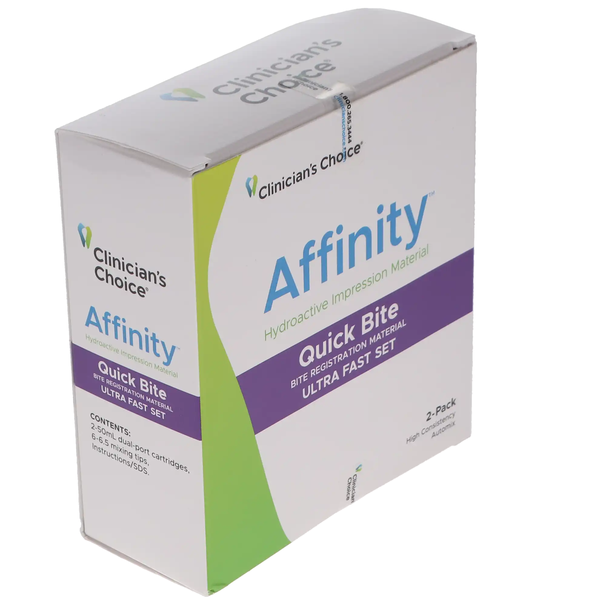 Affinity Quick Bite Fast Set Bite Registration Material, 2/Pk, 26400 thumbnail 3