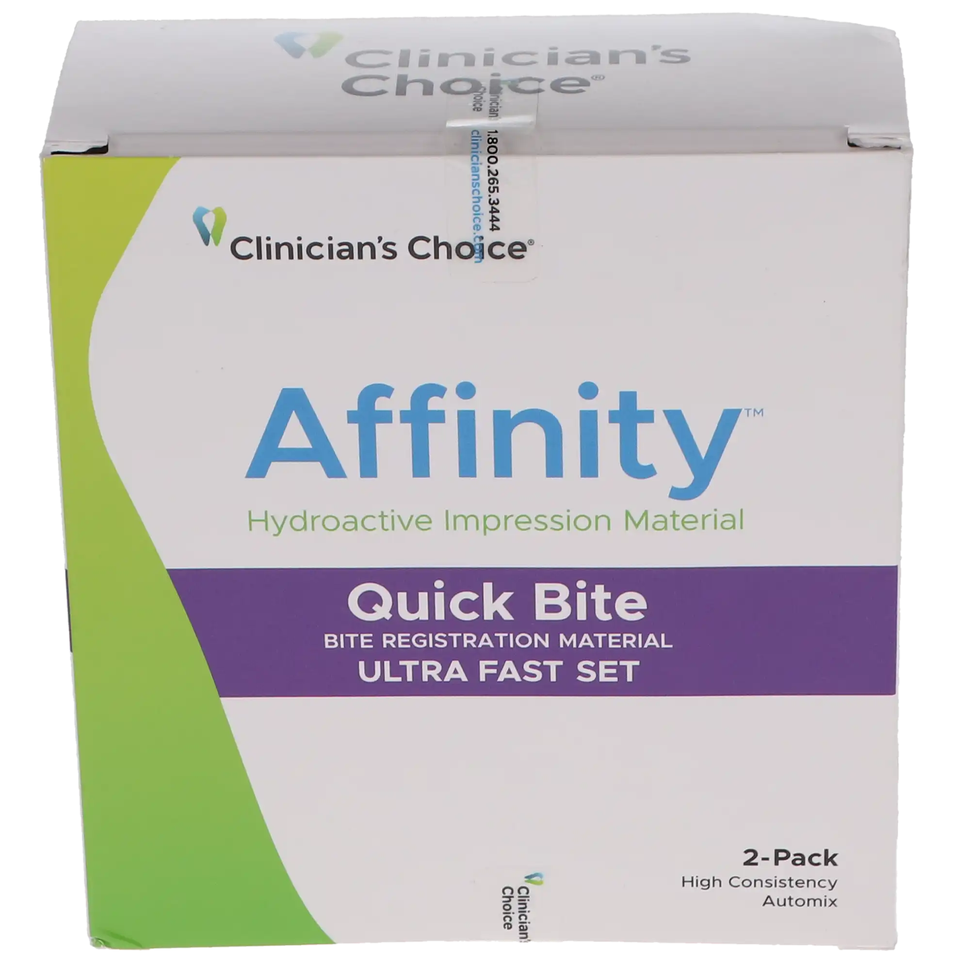 Affinity Quick Bite Fast Set Bite Registration Material, 2/Pk, 26400 thumbnail 4