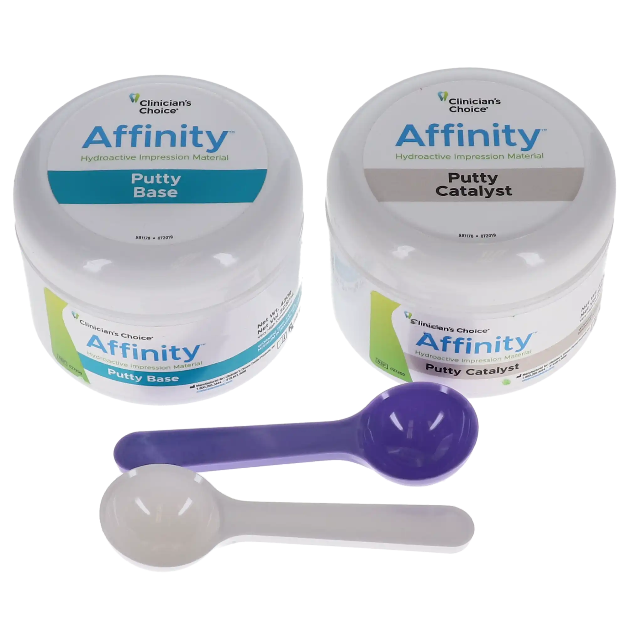 Affinity Putty Impression Material Kit, 305 ml Base and 305 ml Catalyst, 27200 thumbnail 2