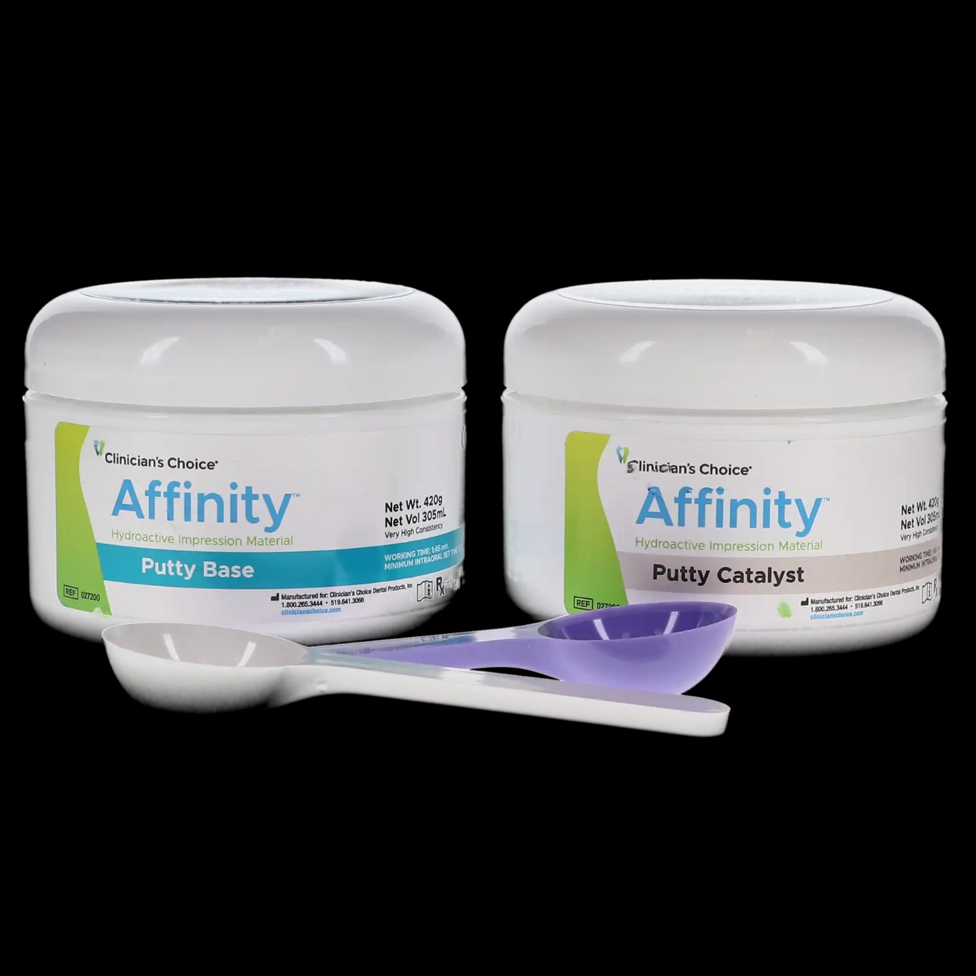 Affinity Putty Impression Material Kit, 305 ml Base and 305 ml Catalyst, 27200 thumbnail 4