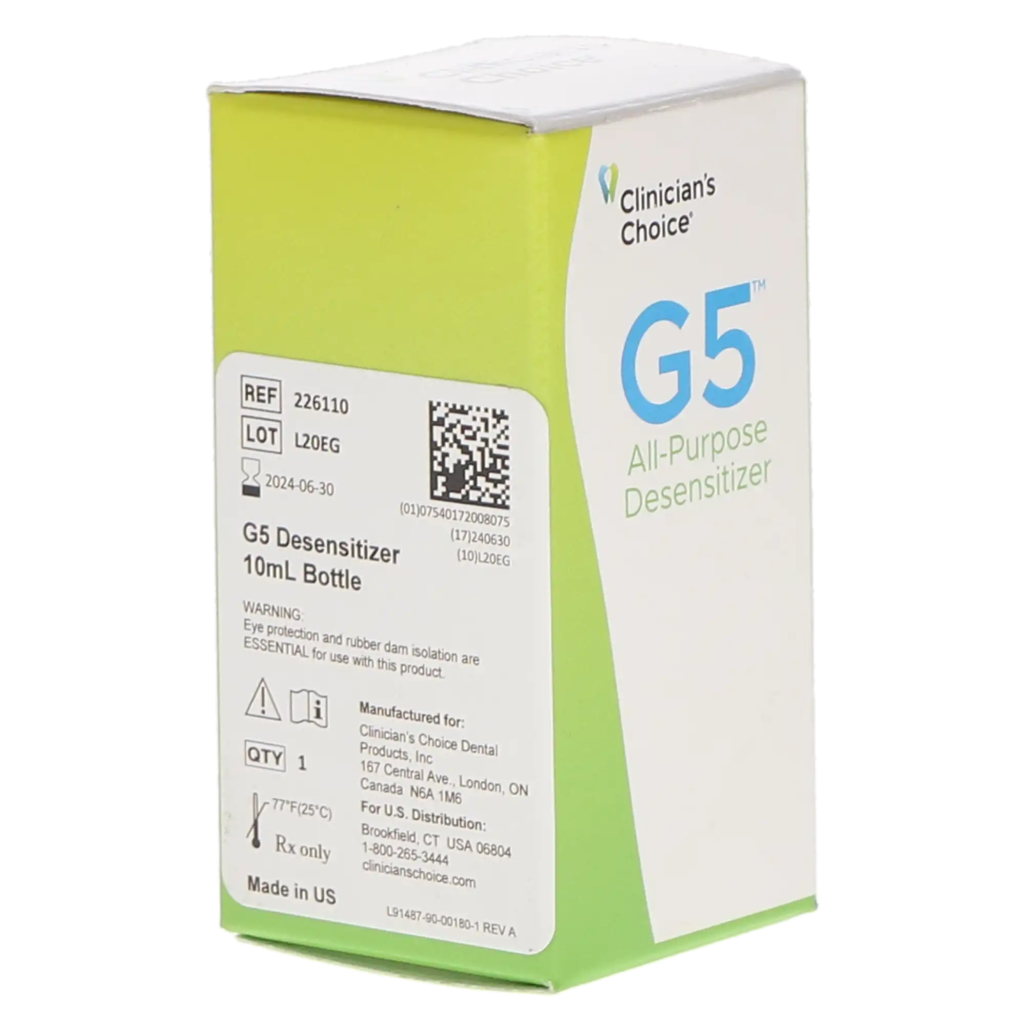 G5 All-Purpose Desensitizer, 5% Glutaraldehyde / 35% HEMA, 10 mL Bottle, 1/Pk, 226110 thumbnail 11
