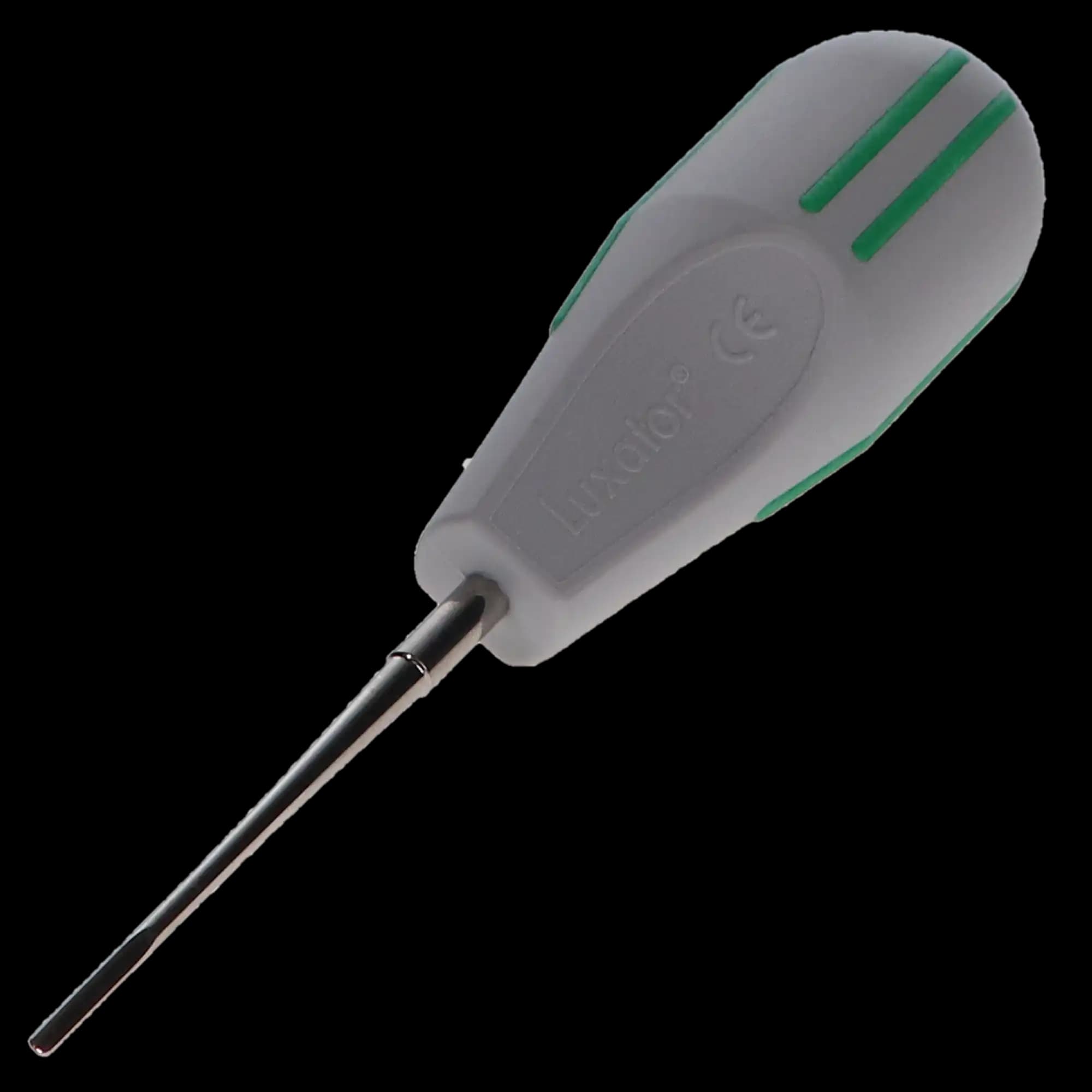 Directa Dental Luxator Periotome L2S, 2mm Straight Blade, Dark Green, 1/Pk, 506352 thumbnail 2