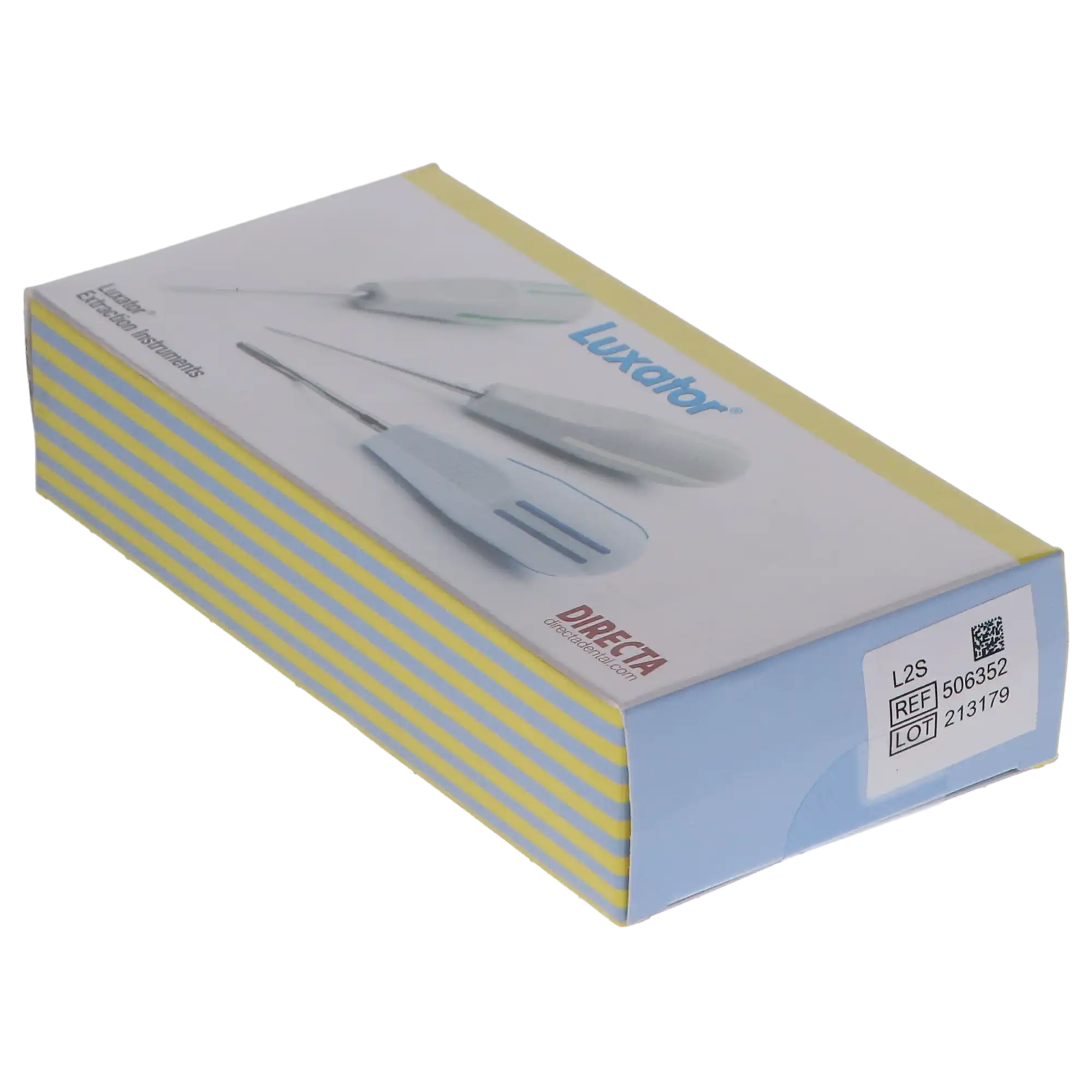 Directa Dental Luxator Periotome L2S, 2mm Straight Blade, Dark Green, 1/Pk, 506352 thumbnail 4