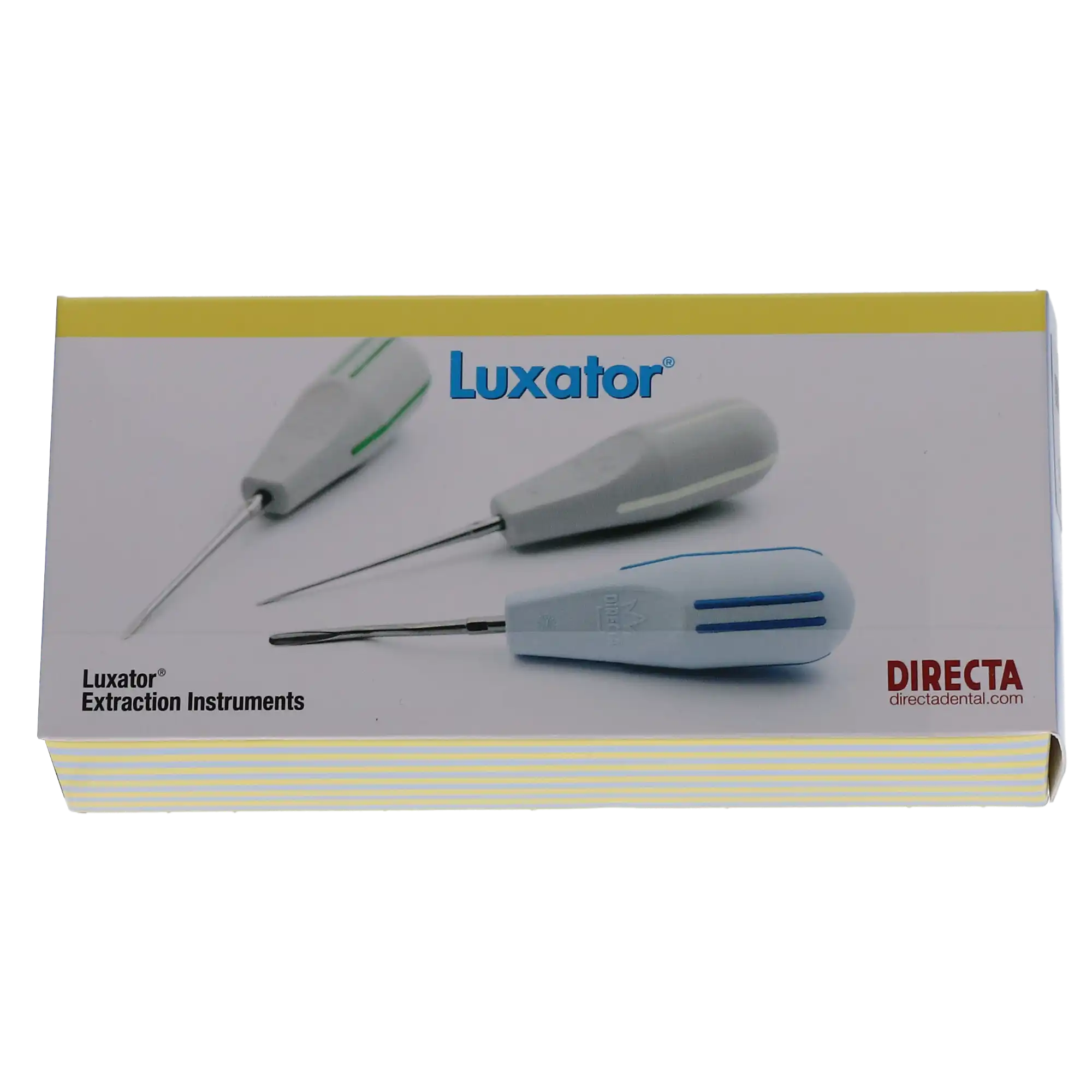 Directa Dental Luxator Periotome L2S, 2mm Straight Blade, Dark Green, 1/Pk, 506352 thumbnail 5