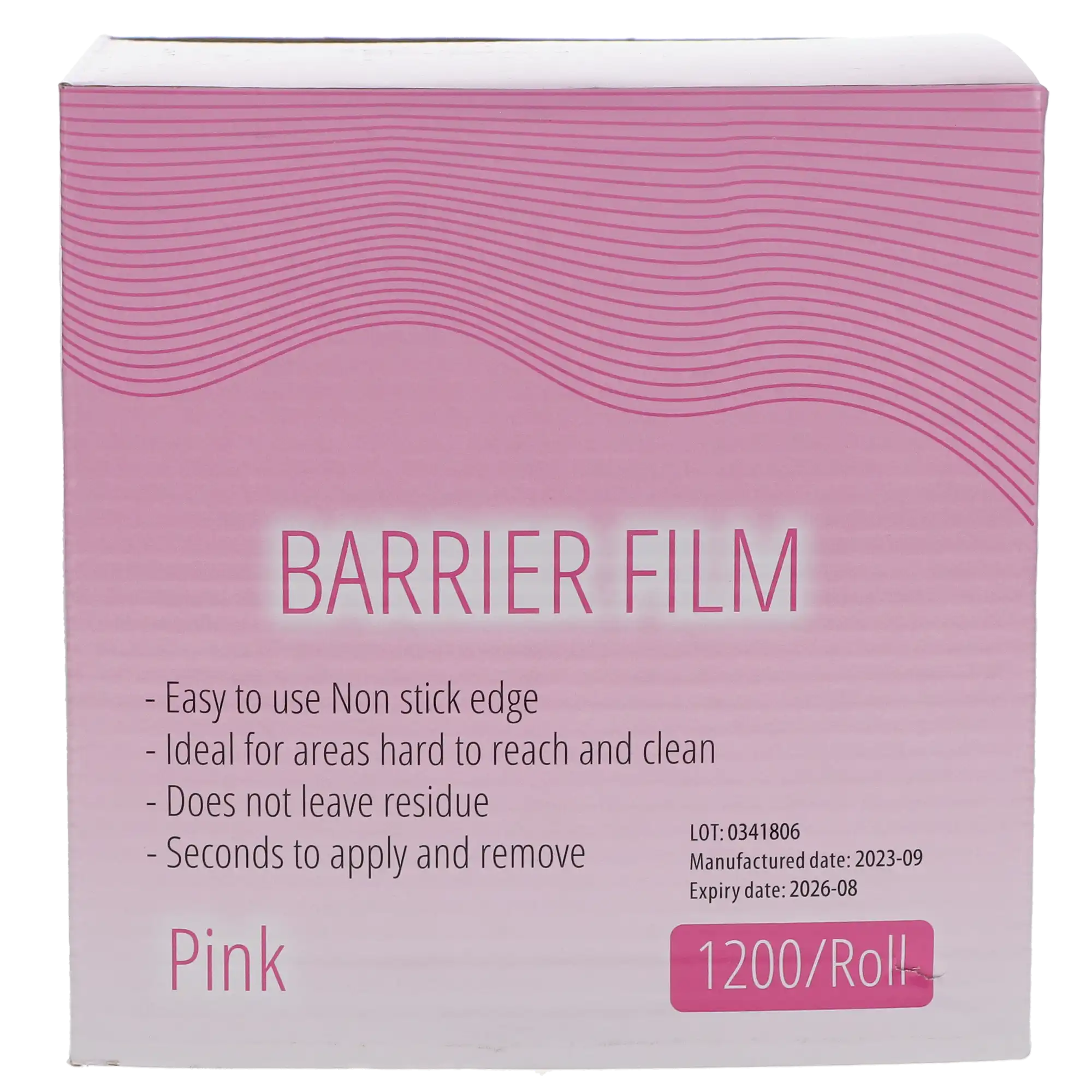Non-Sterile Barrier Films, 4" x 6", Pink, 1200/Roll, 101212 thumbnail 3