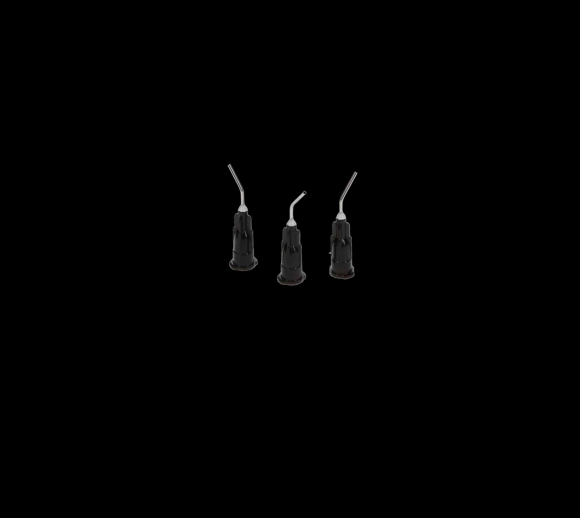 Pre-Bent Applicator Tips, 20 Gauge, Black (Flowable), 100/Pk, 100626 thumbnail 3