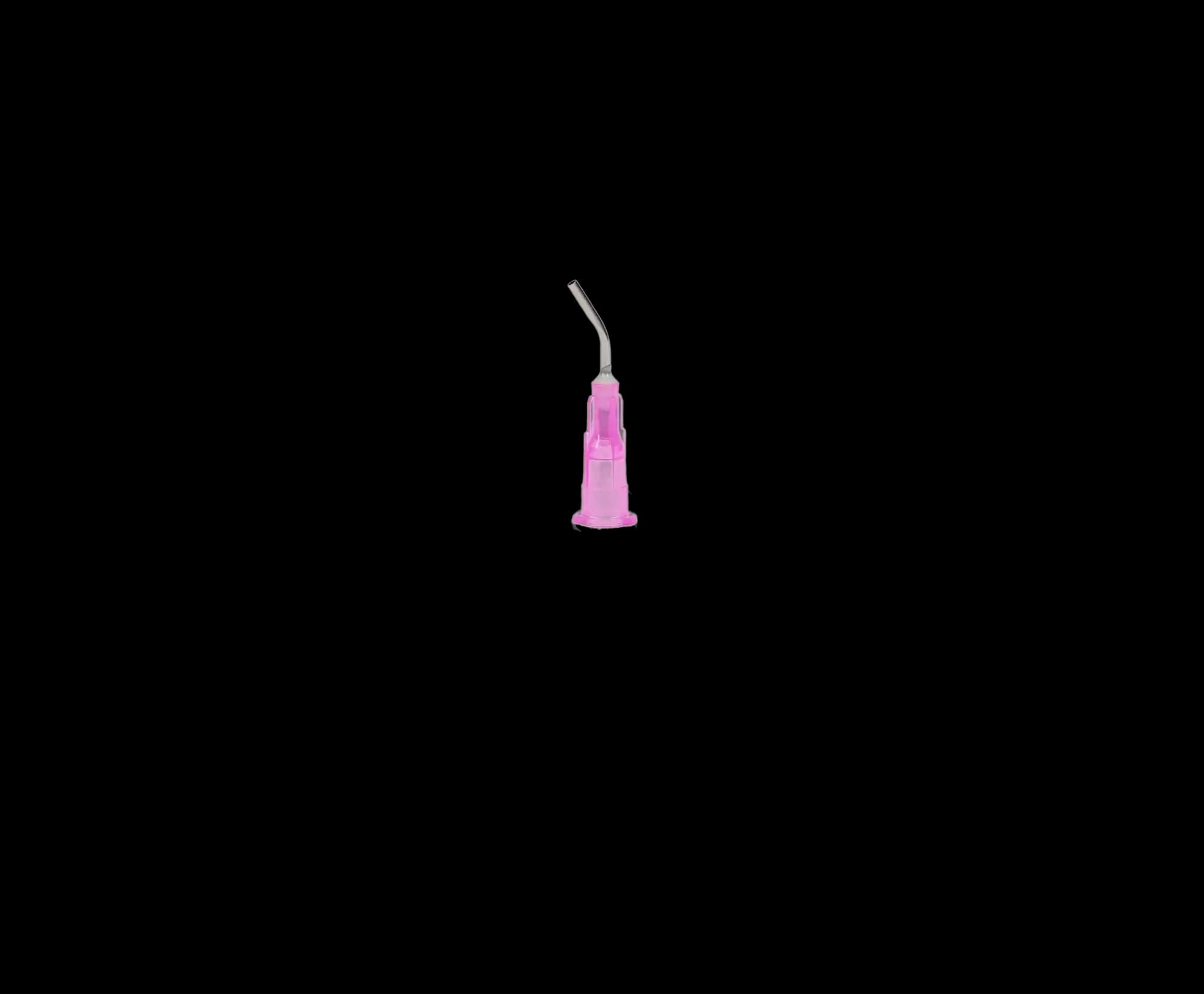 Pre-Bent Applicator Tips, 18 Gauge, Pink (Liner), 100/Pk, 100627 thumbnail 5
