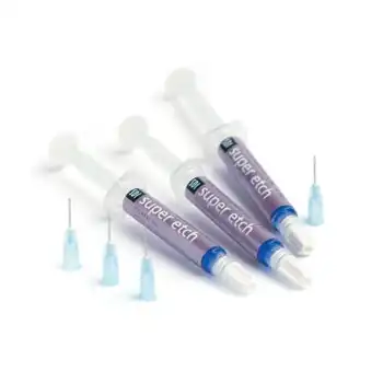 Super Etch Etching Gel, 37% Phosphoric Acid, Jumbo Syringe, 25 ml, High Viscosity, Blue, 2/Pk, 8100059 thumbnail 13