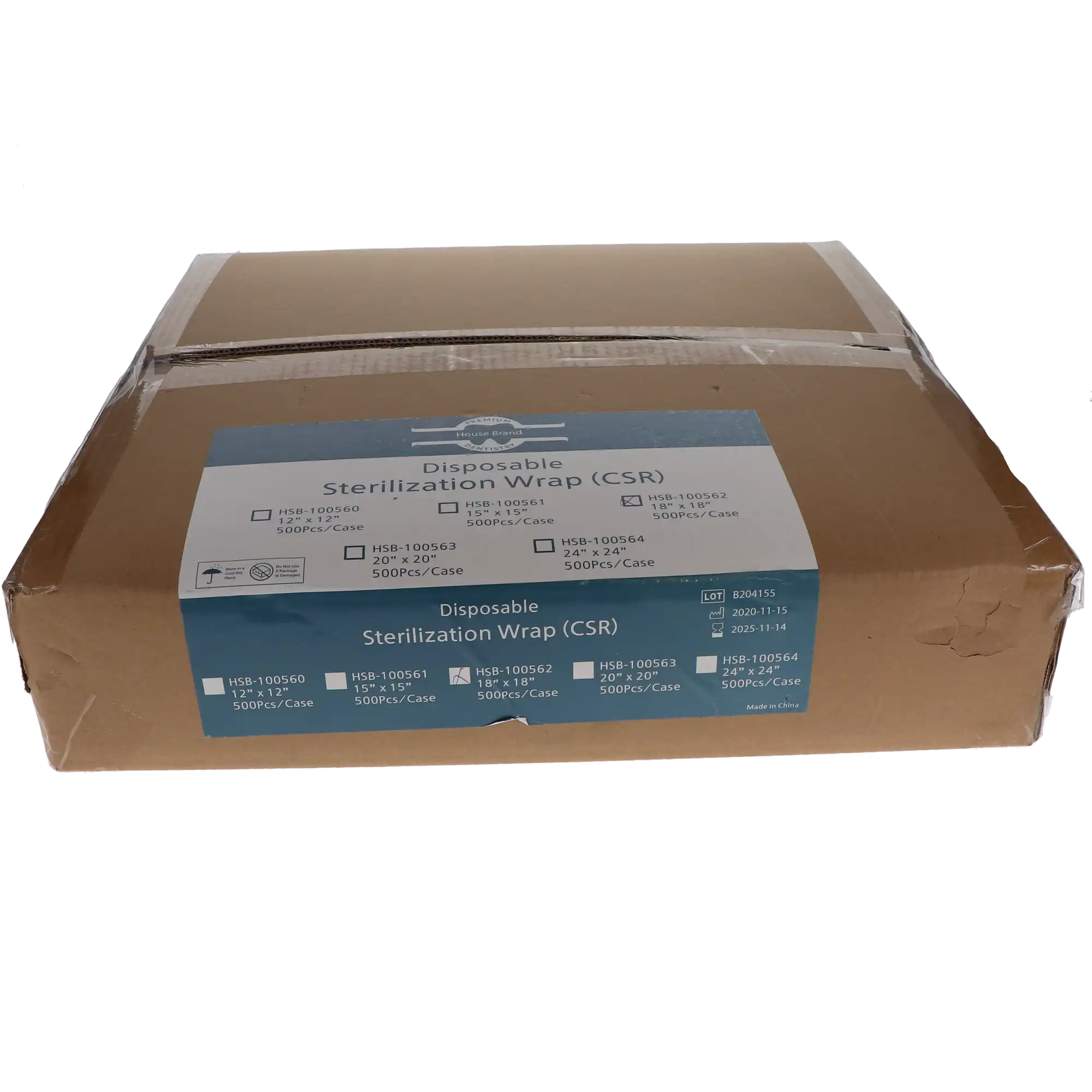 CSR Sterilization Wraps, 18 x 18 in, 500/Pk, 100562 thumbnail 4