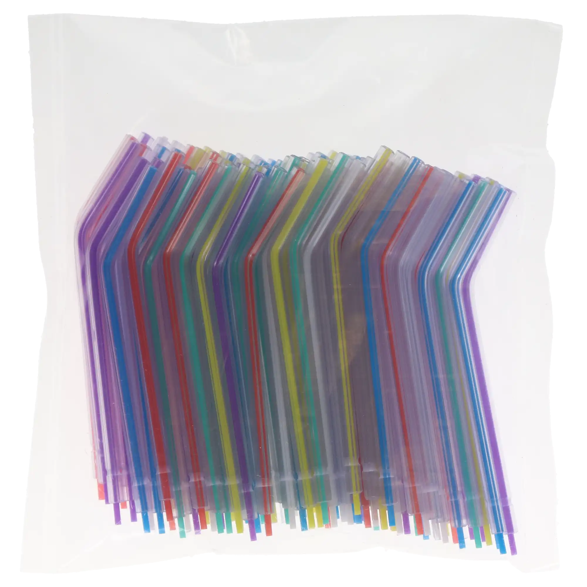 Crystal Tip Type Air/Water Syringe Tips, Plastic Core, Rainbow, 1600/Pk, 100603 thumbnail 3