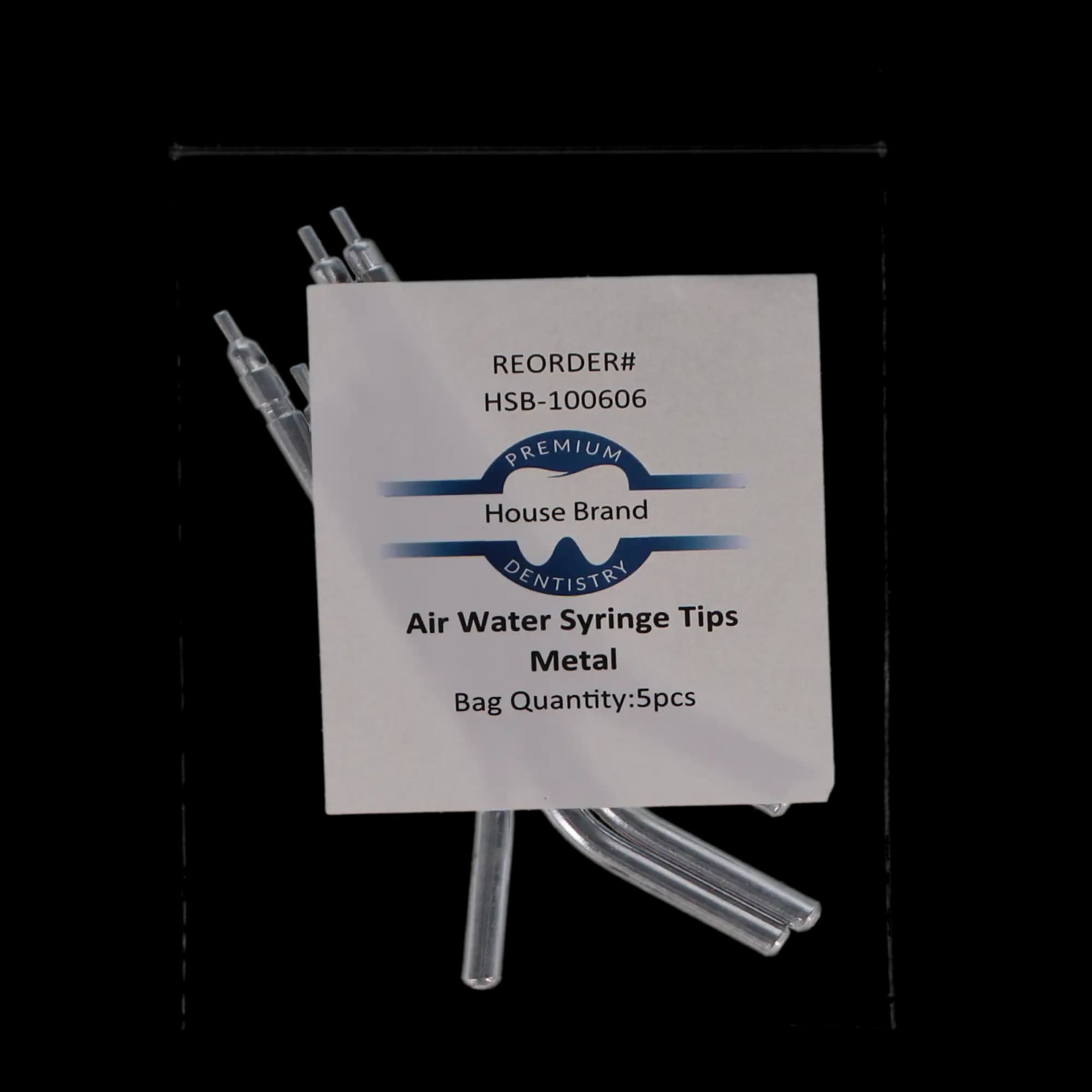 3-Way Metal Air/Water Syringe Tips, Autoclavable, 5/Pk, 100606 thumbnail 4
