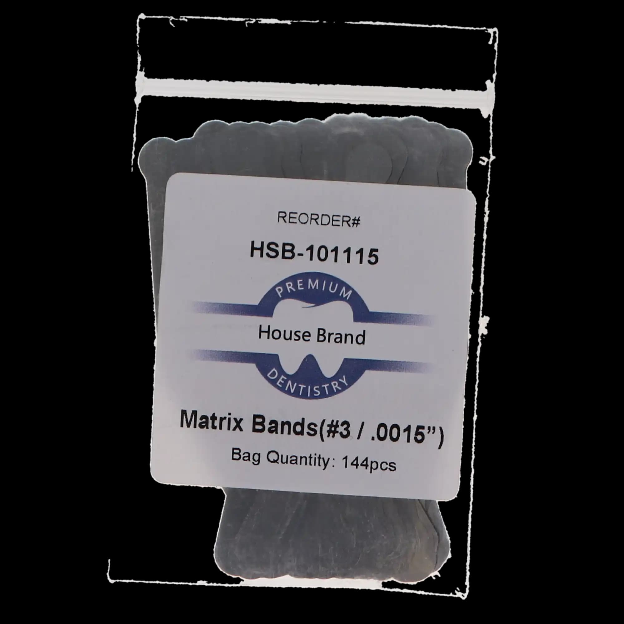 Matrix Bands, .0015" (0.04 mm), #3, 144/Pk, 101115 thumbnail 4