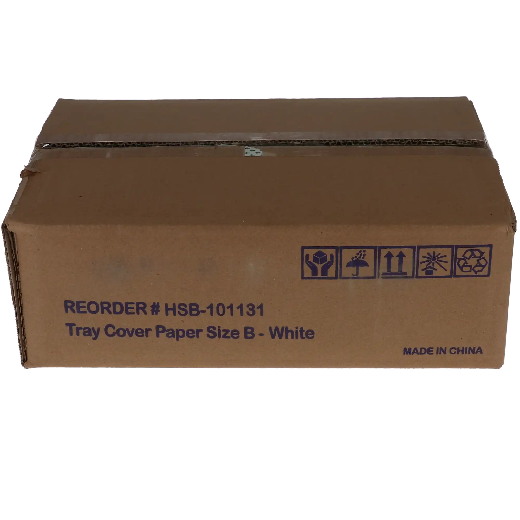 Ritter Paper Tray Cover Liners, Size B, 8.5" x 12.25", White, 1000/Pk, 101131 thumbnail 4
