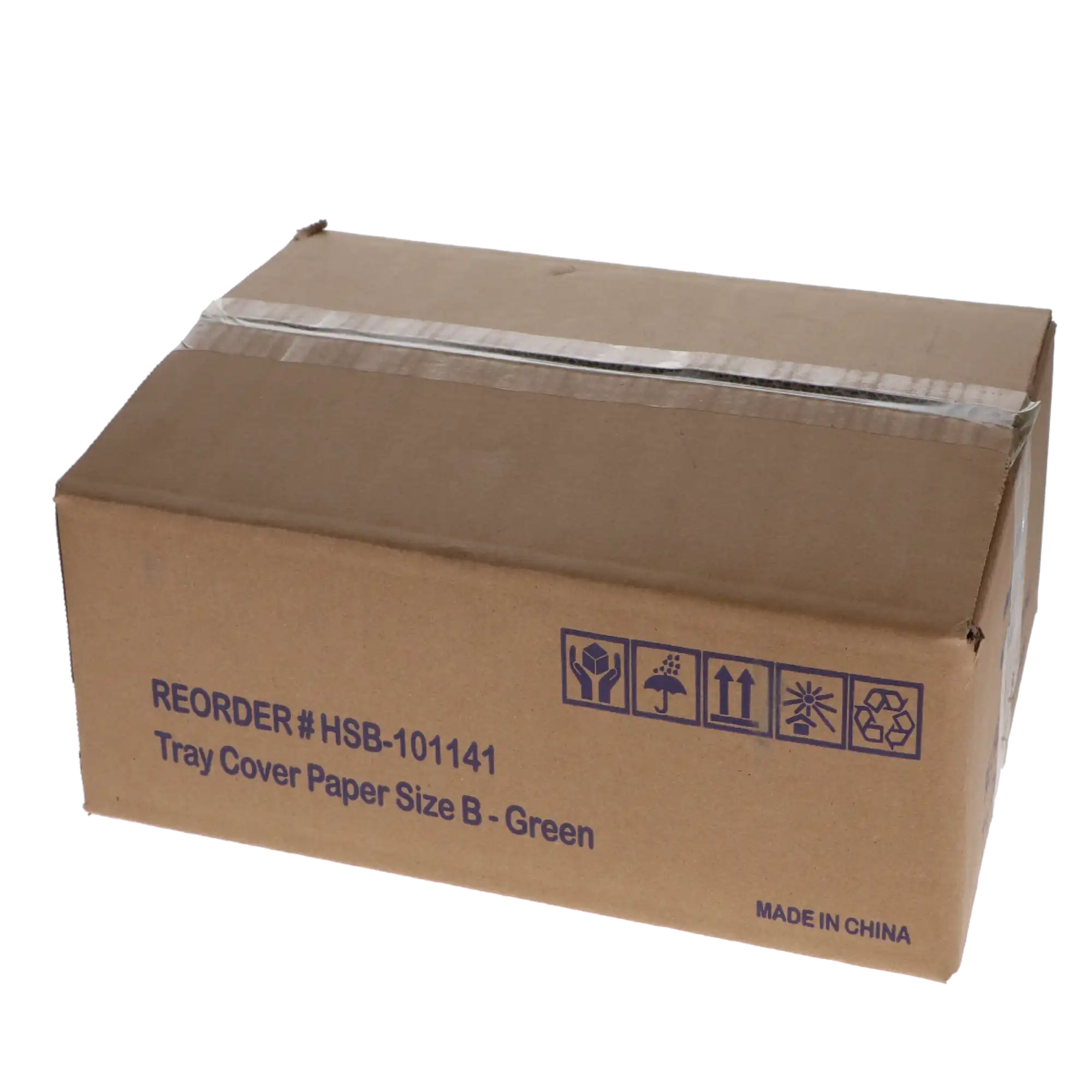 Ritter Paper Tray Cover Liners, # B, 8.5" x 12.25", Green, 1000/Pk, 101141 thumbnail 4