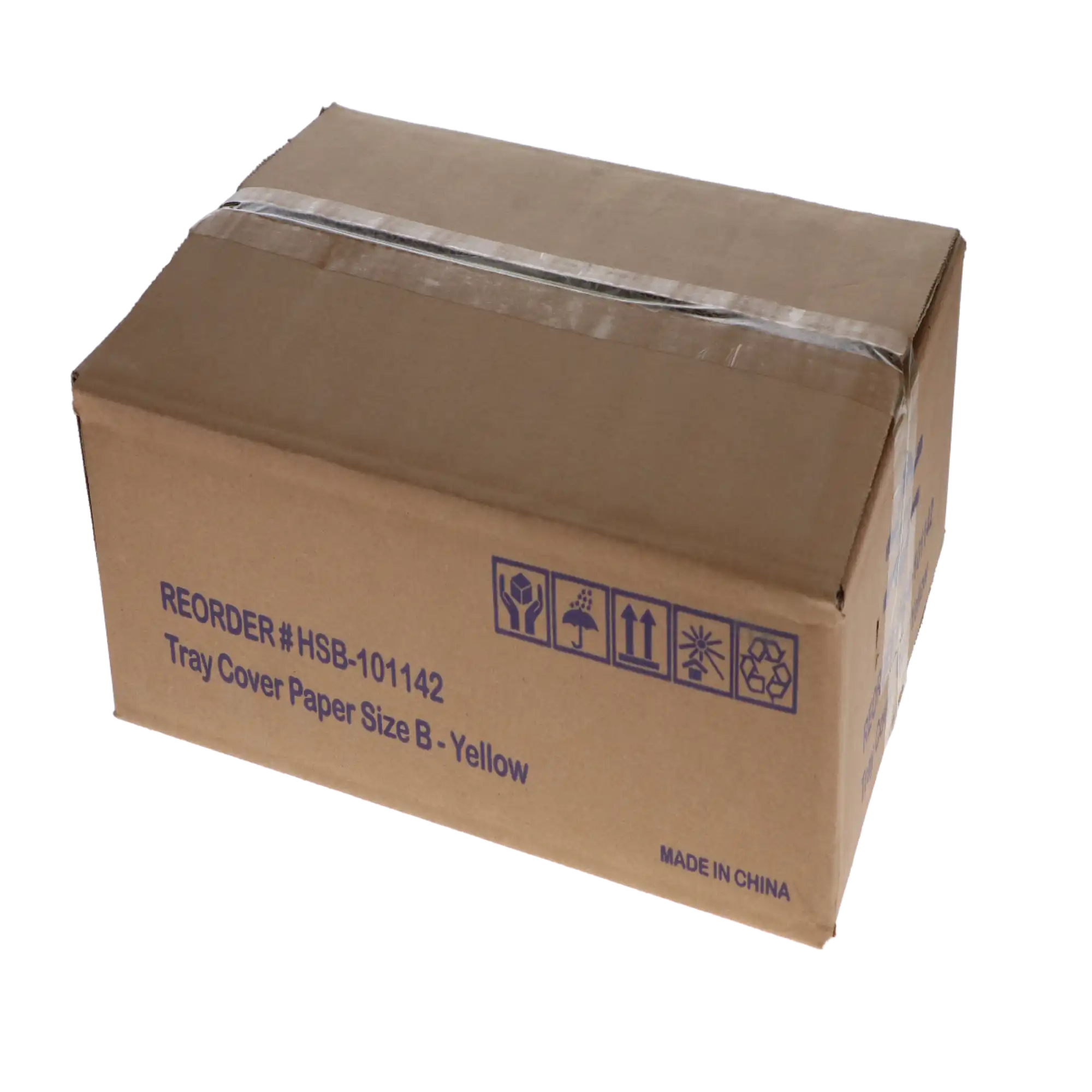 Paper Tray Cover Liners, Ritter, # B, 8.5" x 12.25", Yellow, 1000/Pk, 101142 thumbnail 4