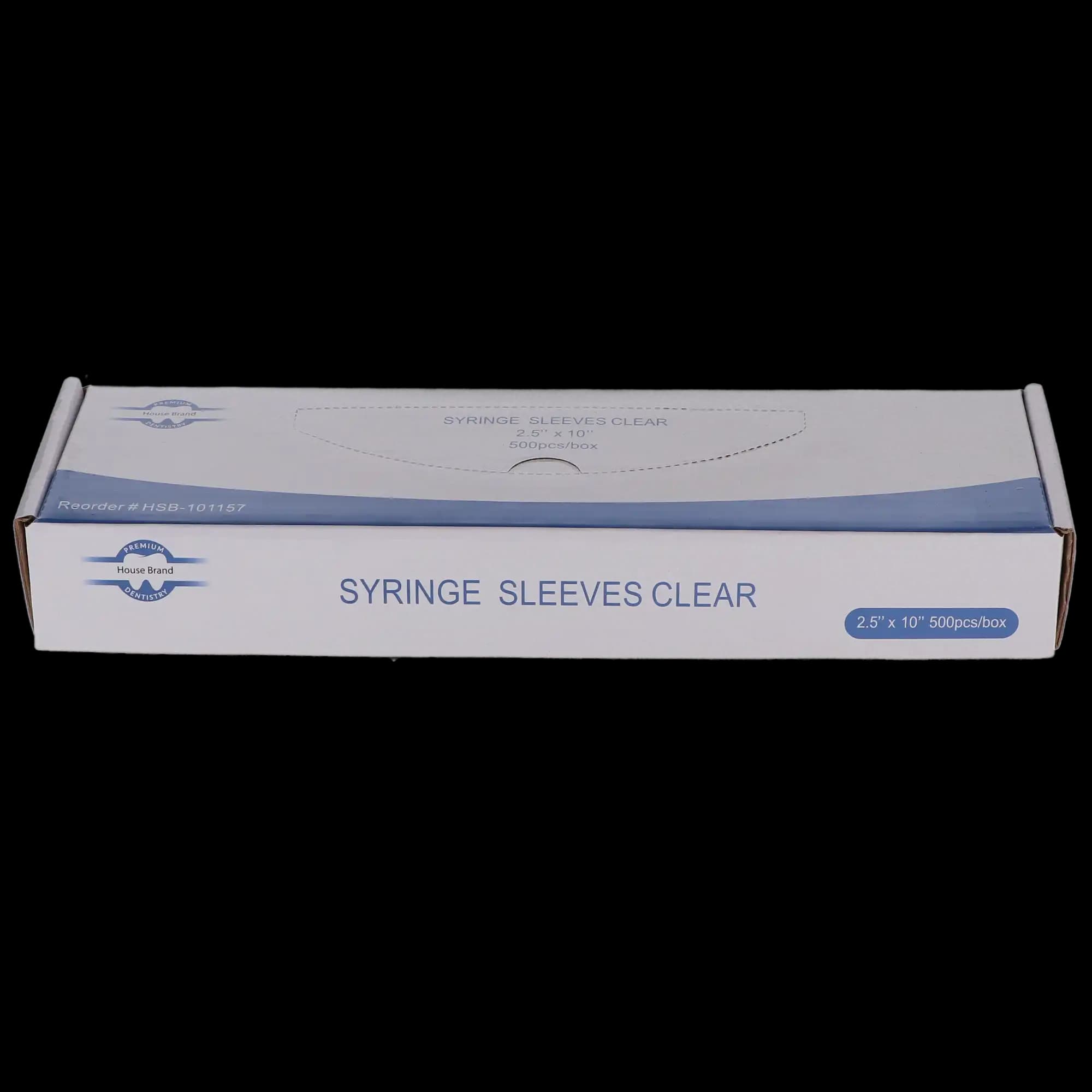 Air/Water Syringe Sleeves / Covers, Clear, 500/Pk, 101157 thumbnail 4