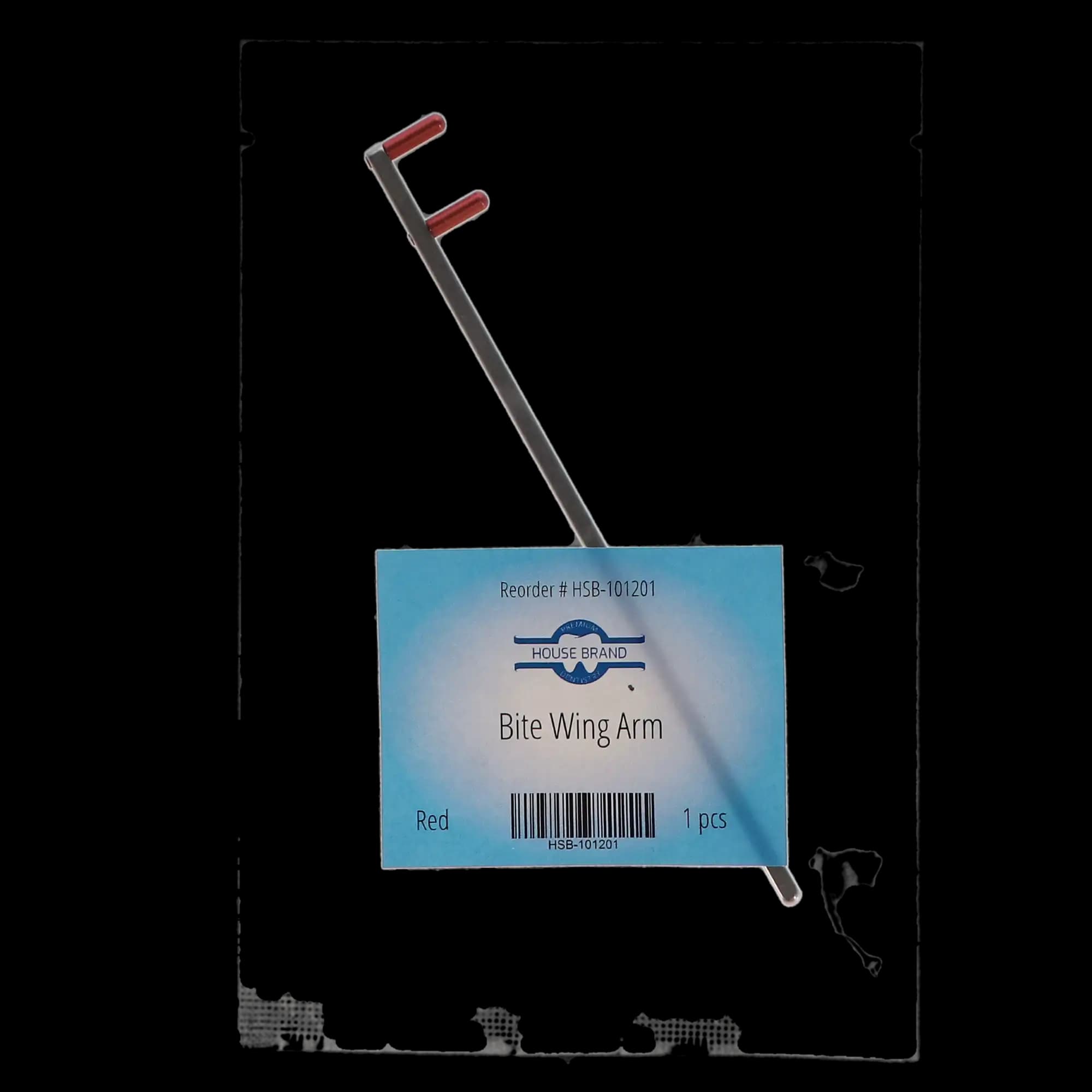 X-Ray Positioning Arm, Bitewing, Red, 1/Pk, 101201 thumbnail 4