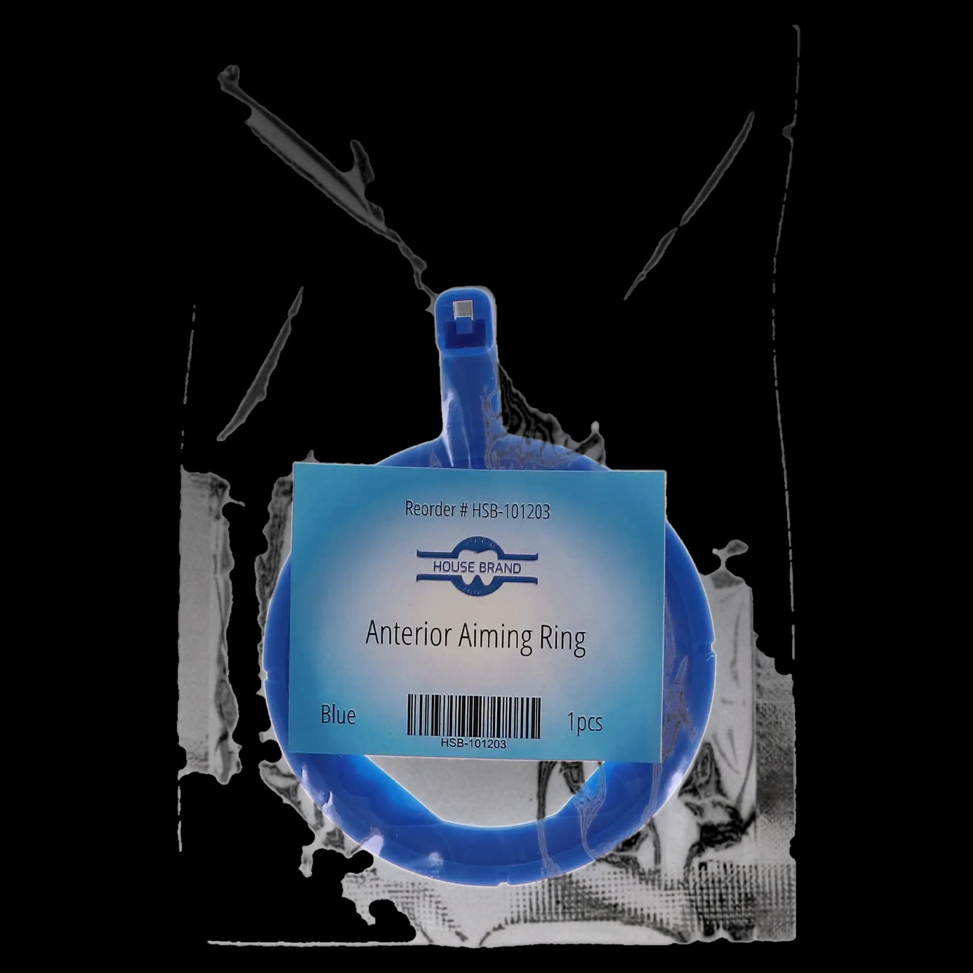 X-Ray Positioning Ring, Anterior, Blue, 1/Pk, 101203 thumbnail 4