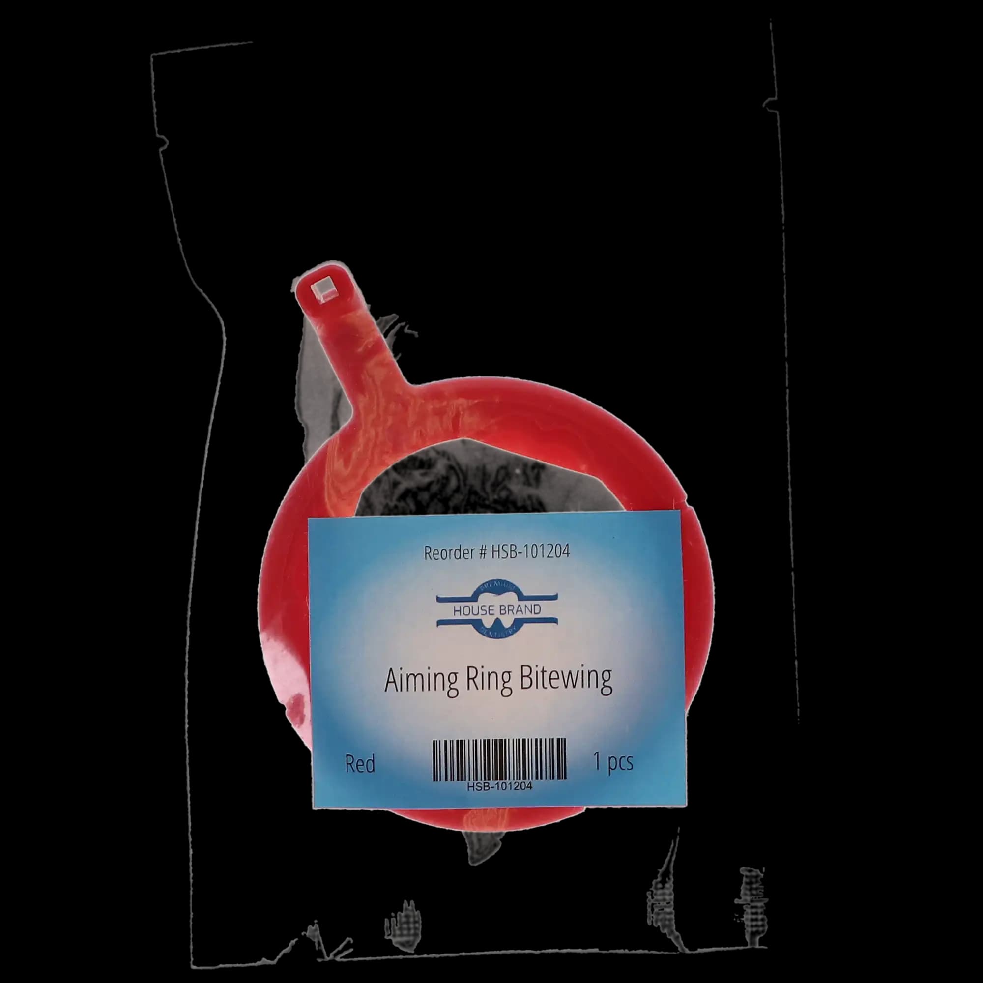 X-Ray Positioning Ring, Bitewing, Red, 1/Pk, 101204 thumbnail 4