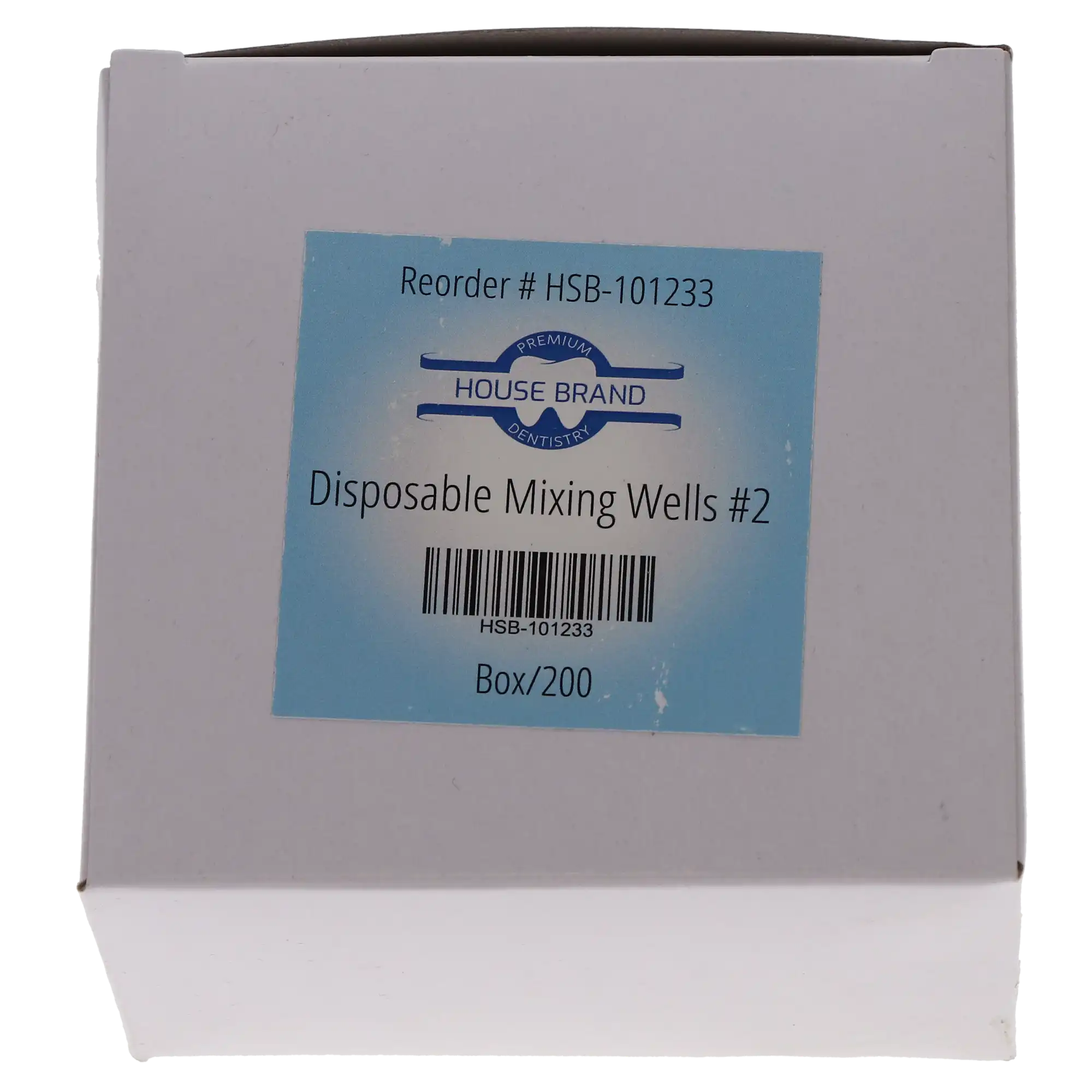 Disposable Mixing Well, #2, White, 200/Pk, 101233 thumbnail 4