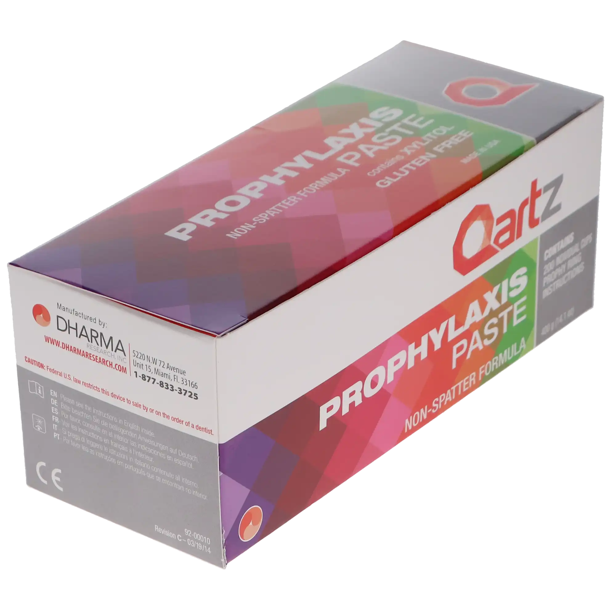 Prophy Paste Cups, Medium, Bubblegum, 200/Box, 102013 thumbnail 3